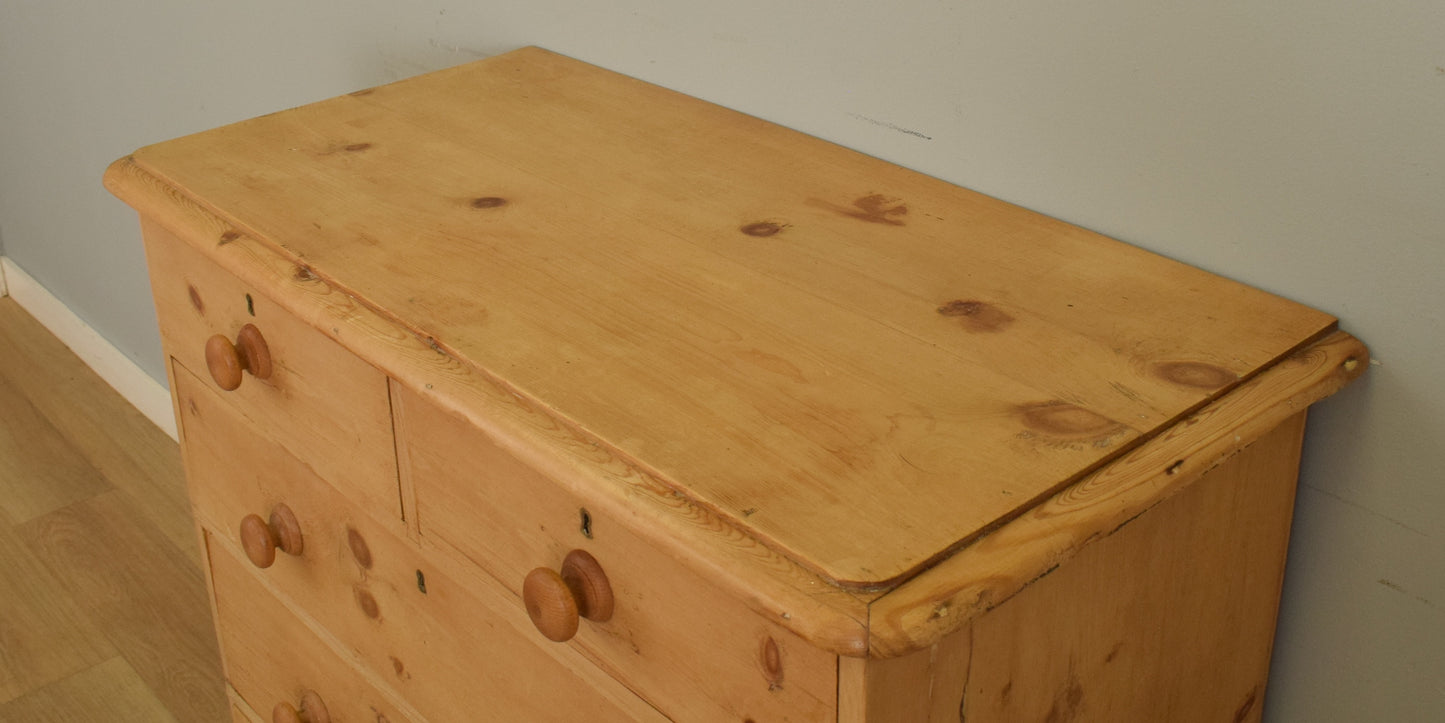 Waxed Pine Chest