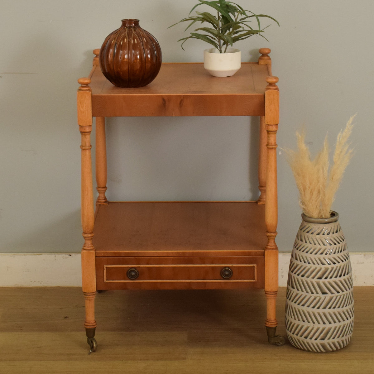 Restored Tea Trolley