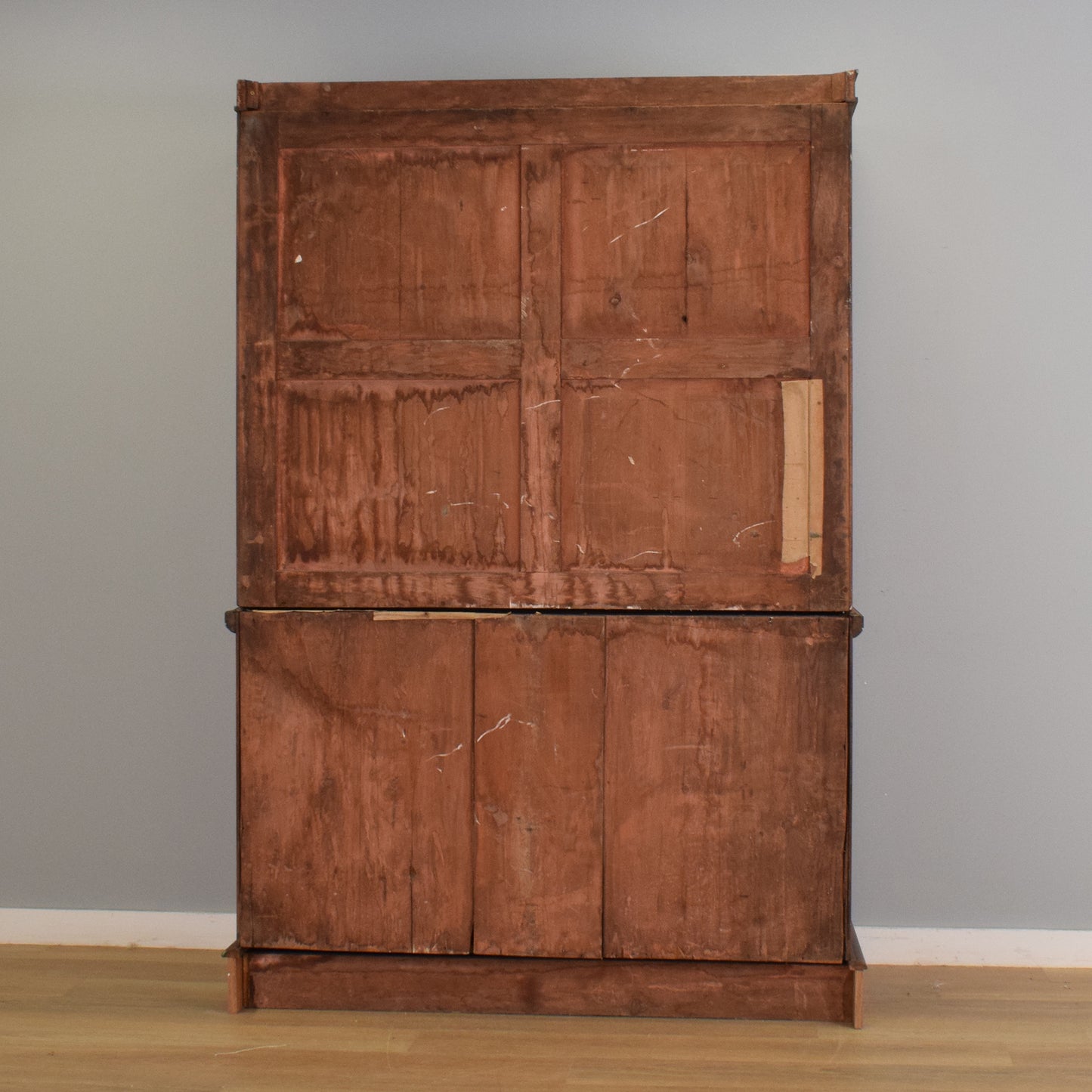 Large Mahogany Linen Press