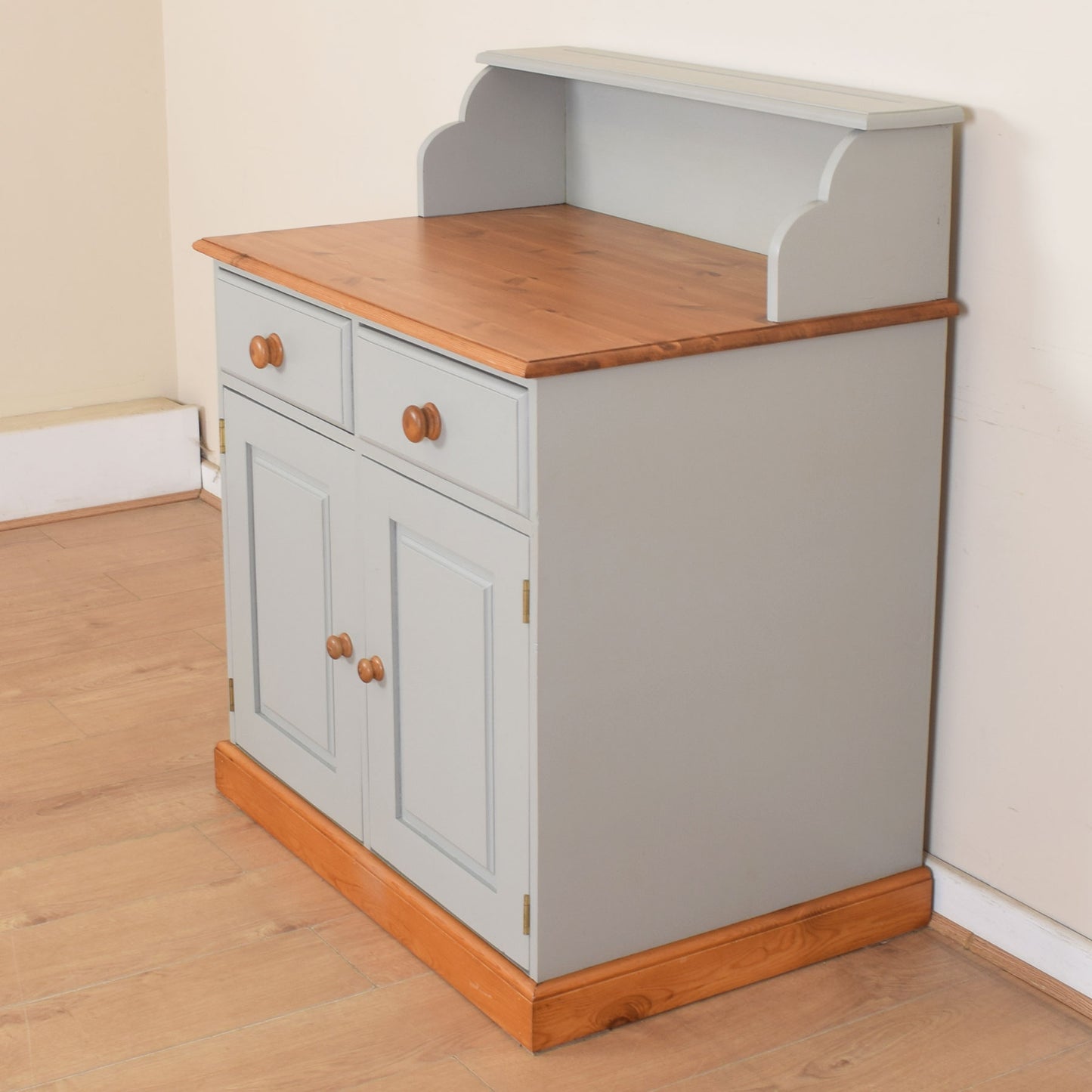 Large Painted Pine Sideboard