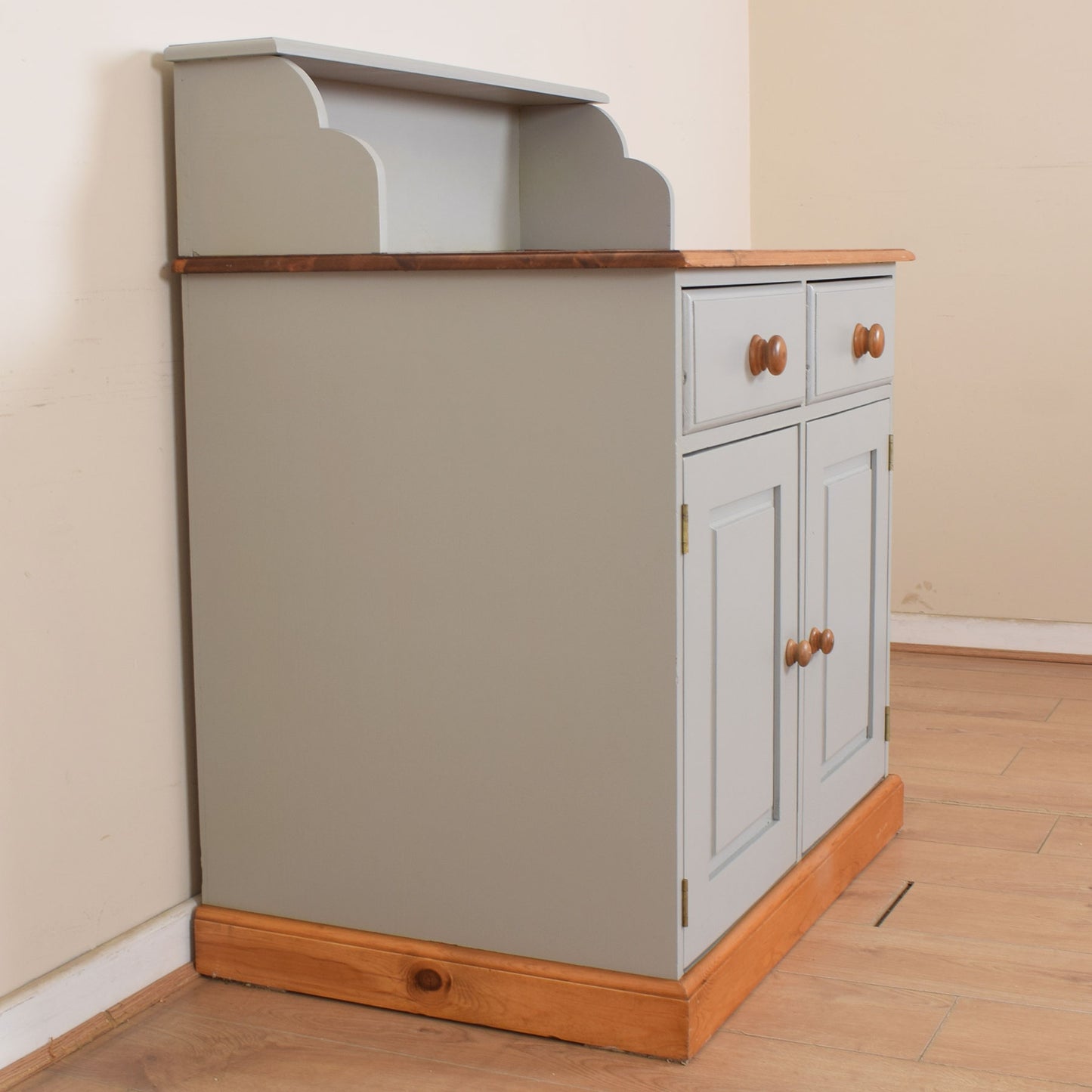 Large Painted Pine Sideboard