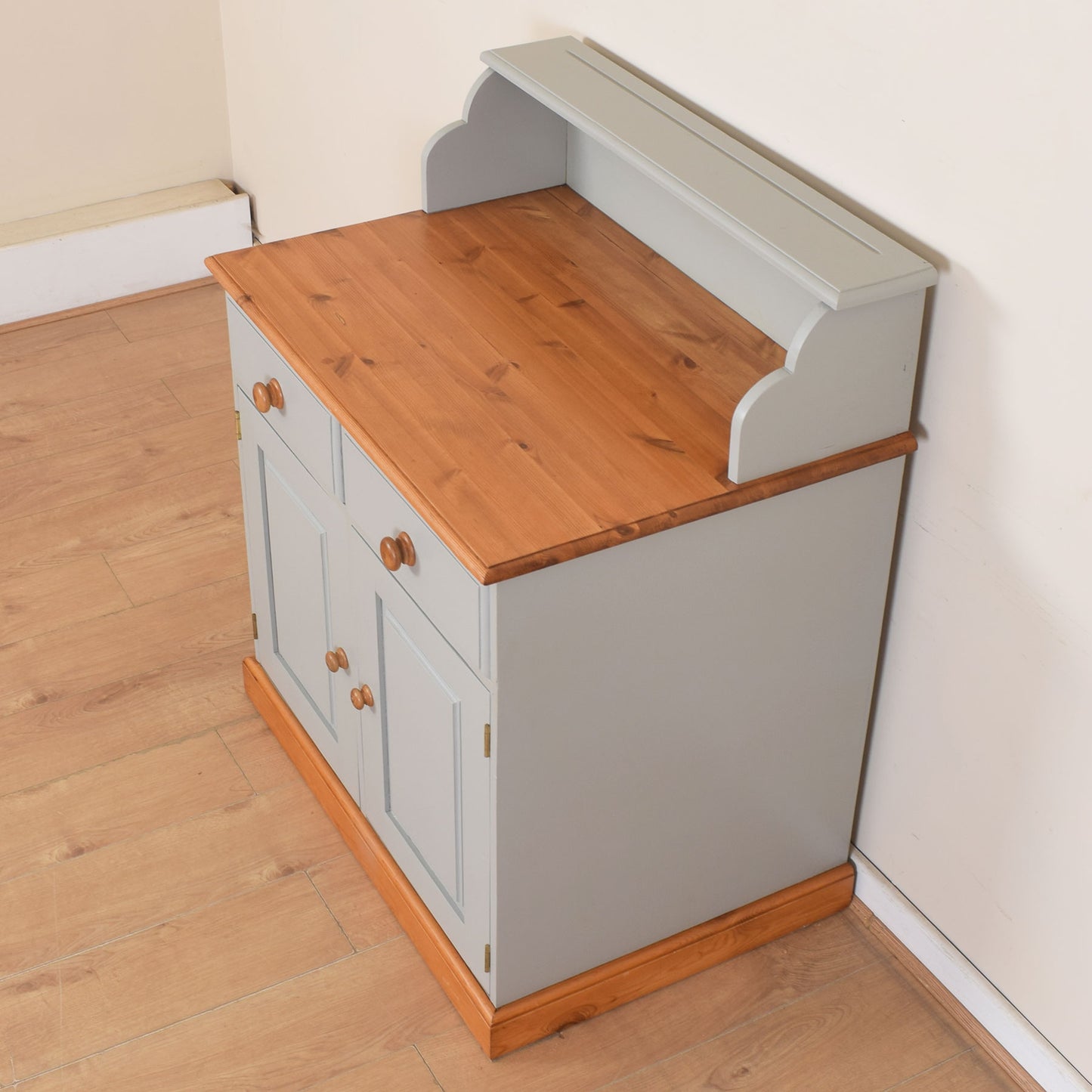 Large Painted Pine Sideboard