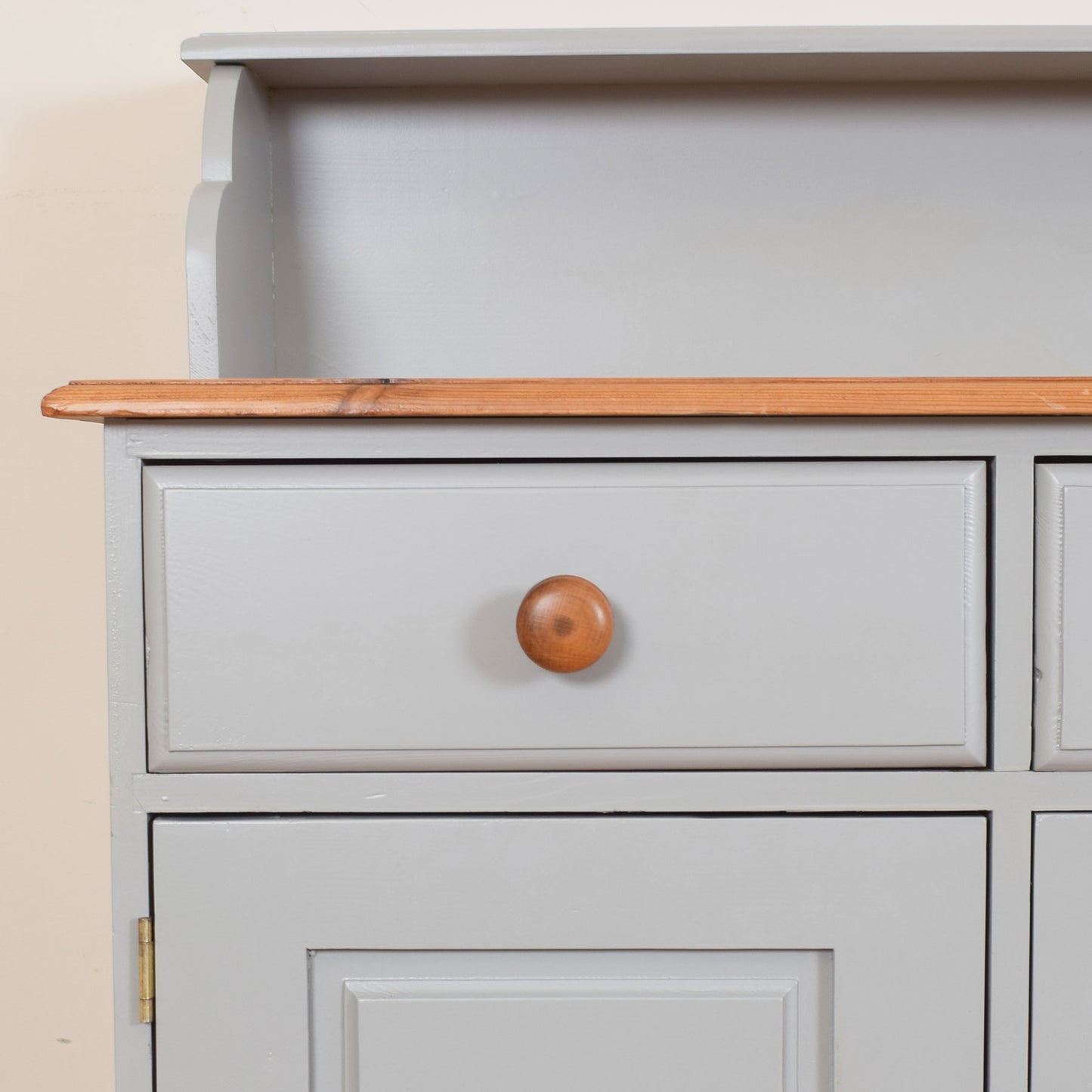 Large Painted Pine Sideboard
