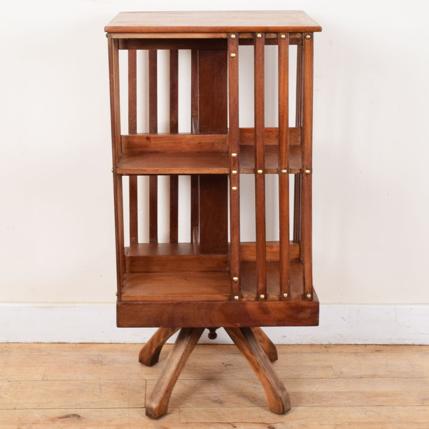 Mahogany Revolving Bookcase