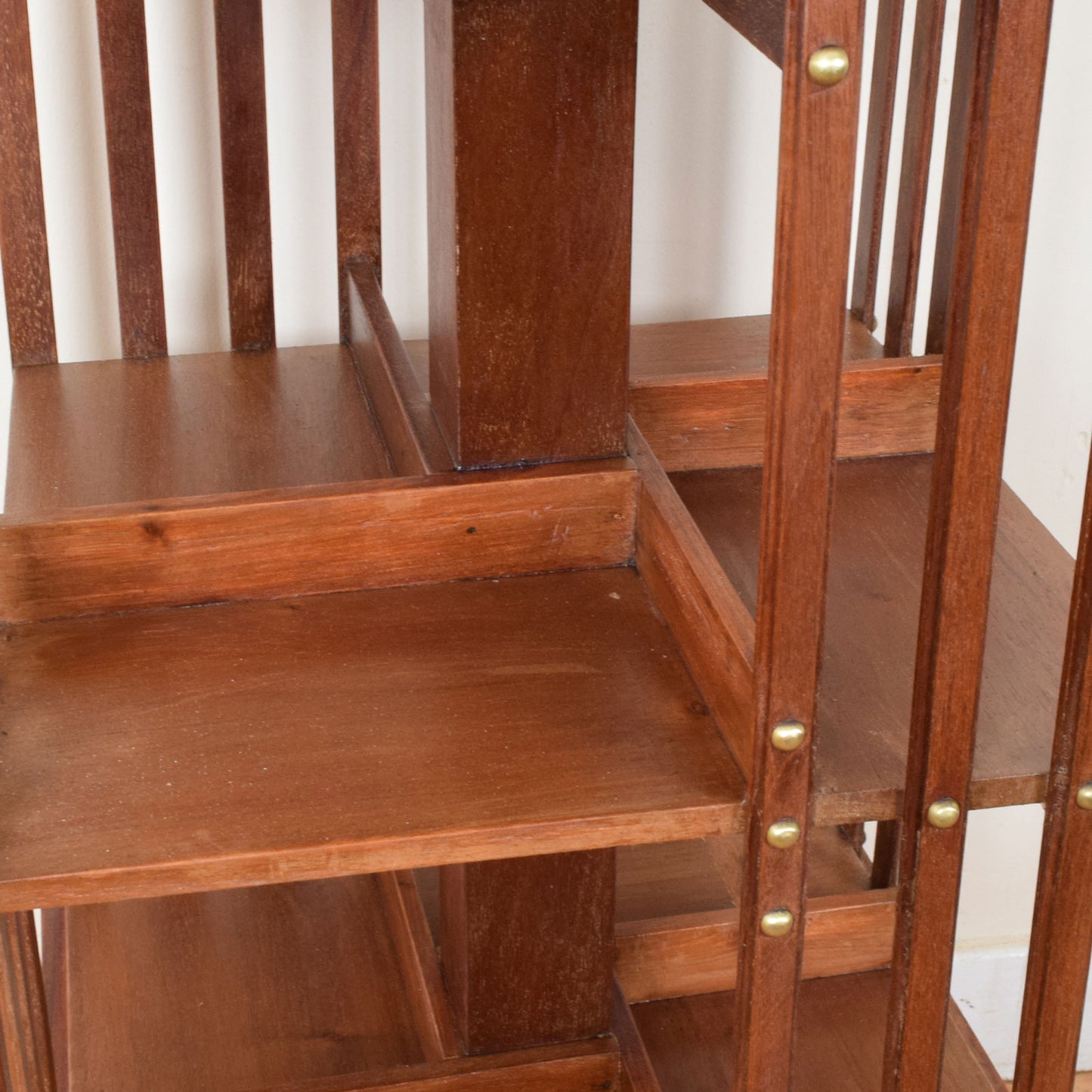 Mahogany Revolving Bookcase