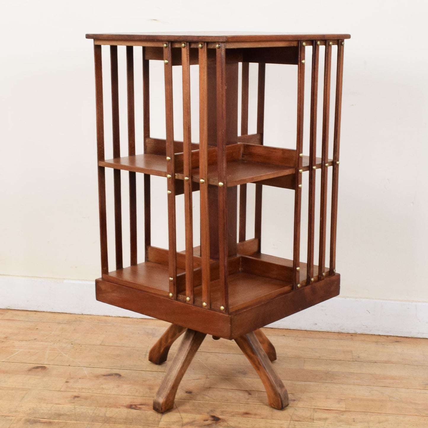 Mahogany Revolving Bookcase