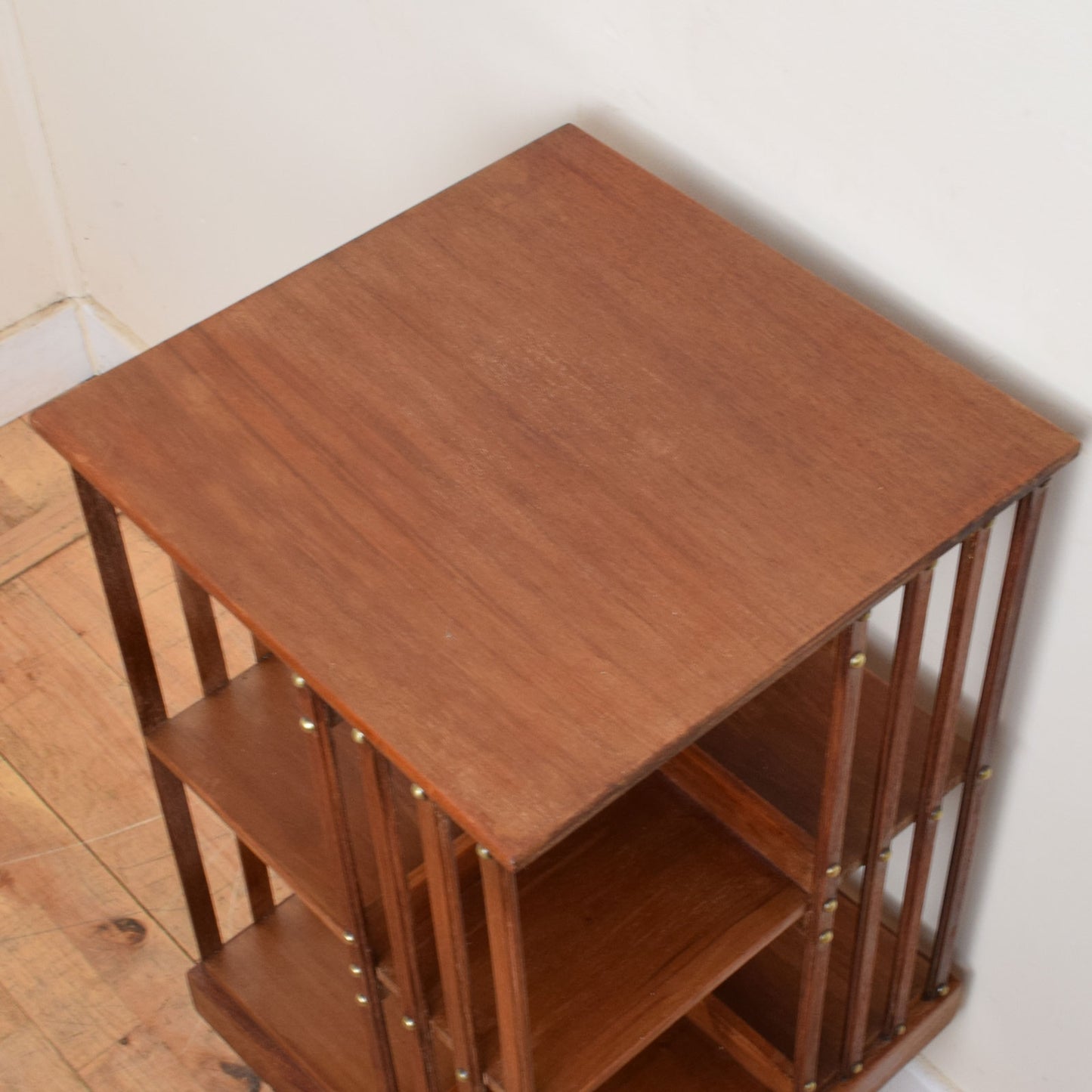 Mahogany Revolving Bookcase