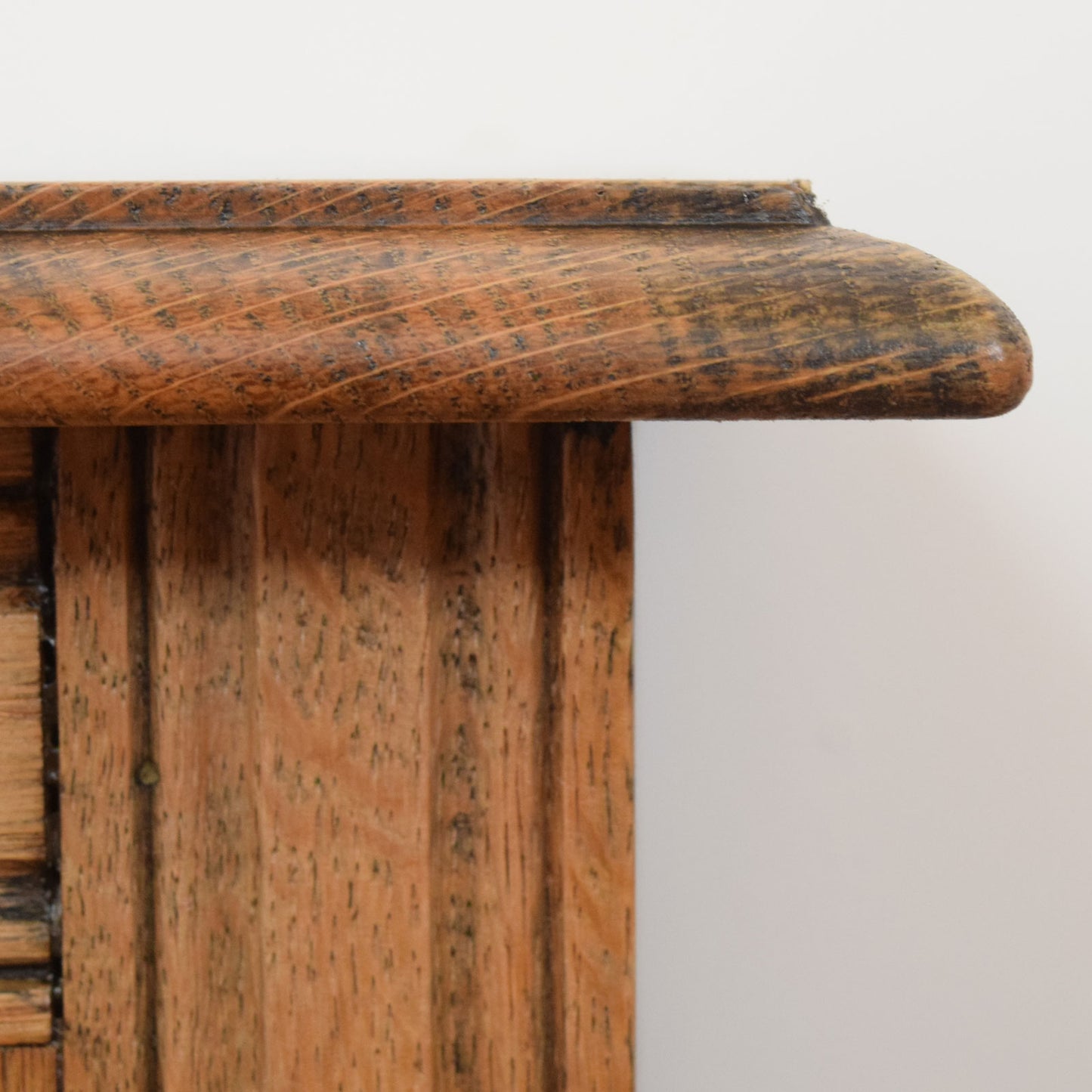 Carved Oak Blanket Box