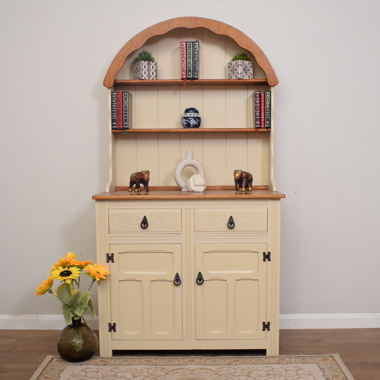 Painted Oak Dresser