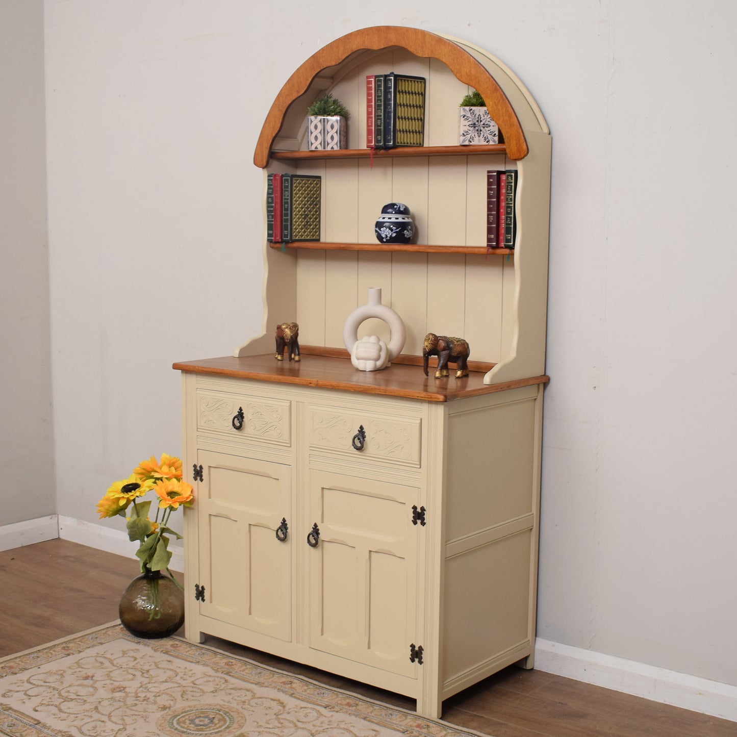 Painted Oak Dresser