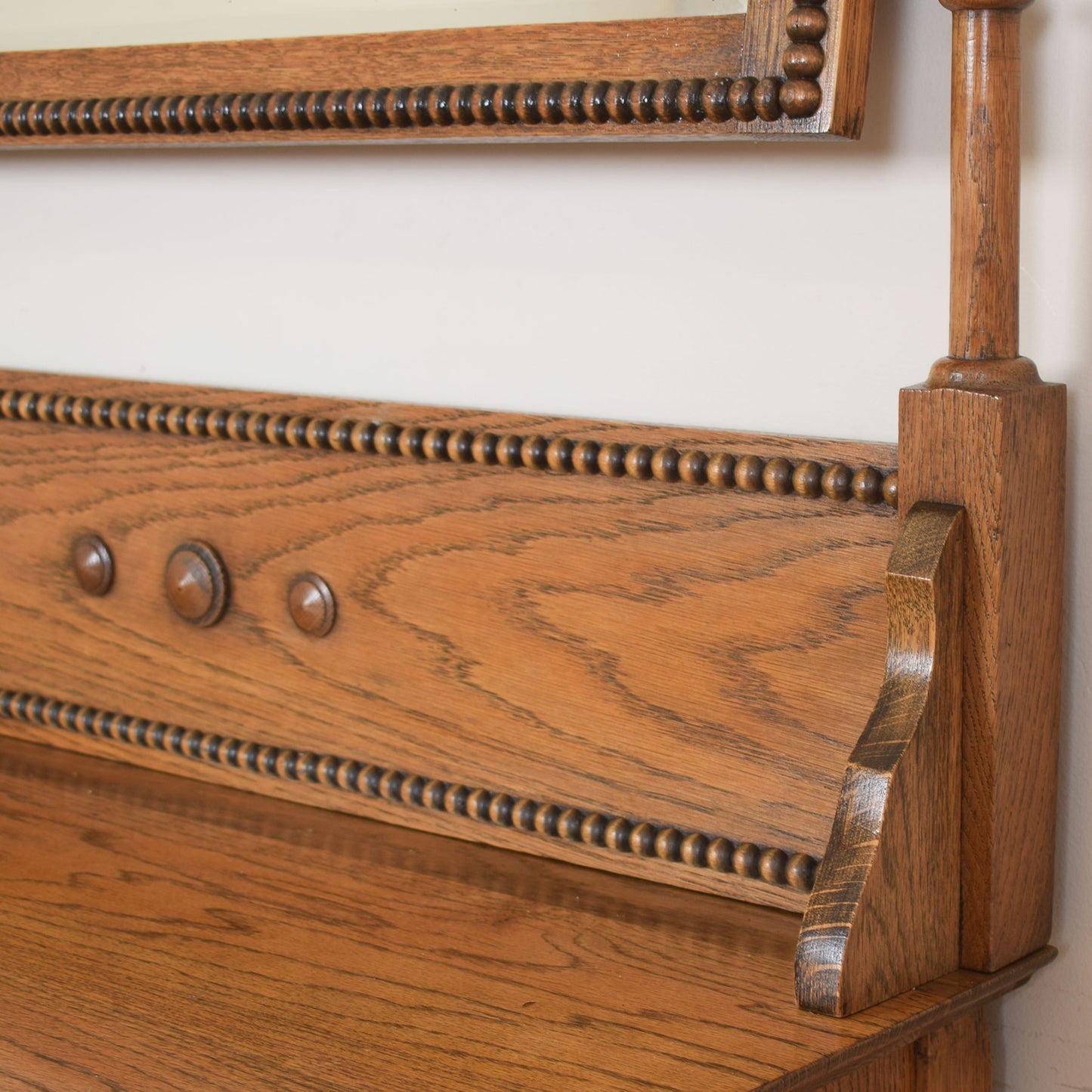 Solid Oak Dressing Table
