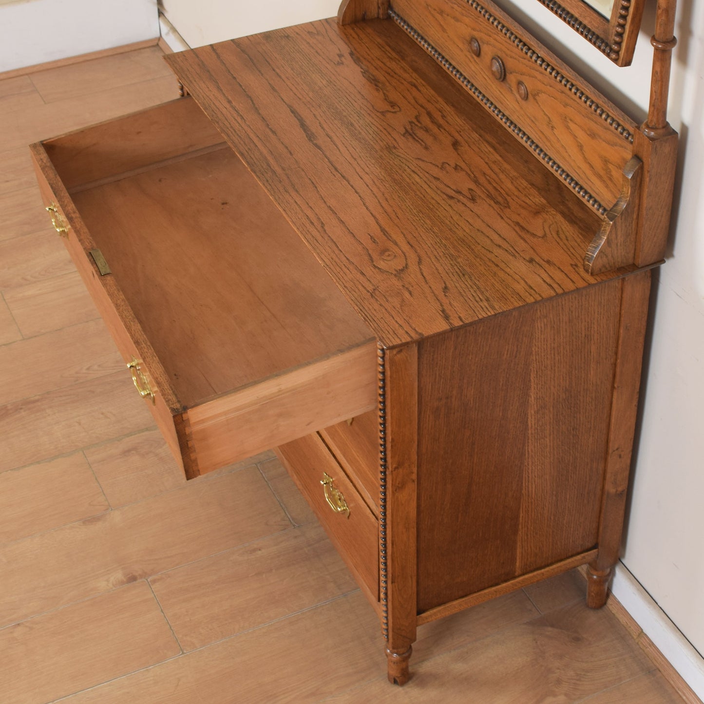 Solid Oak Dressing Table