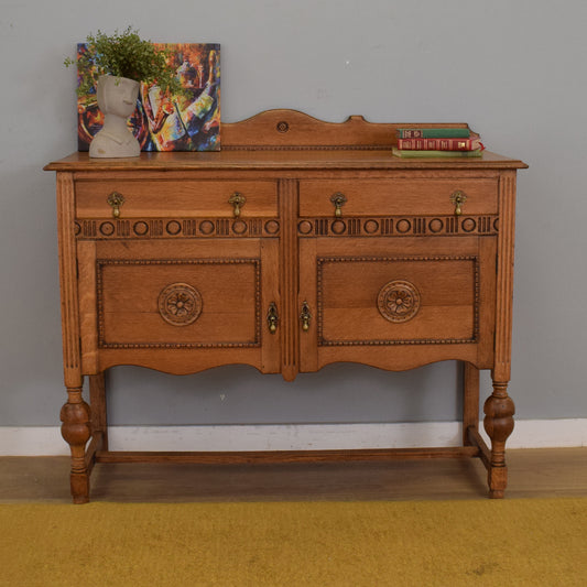 Vintage Oak Sideboard