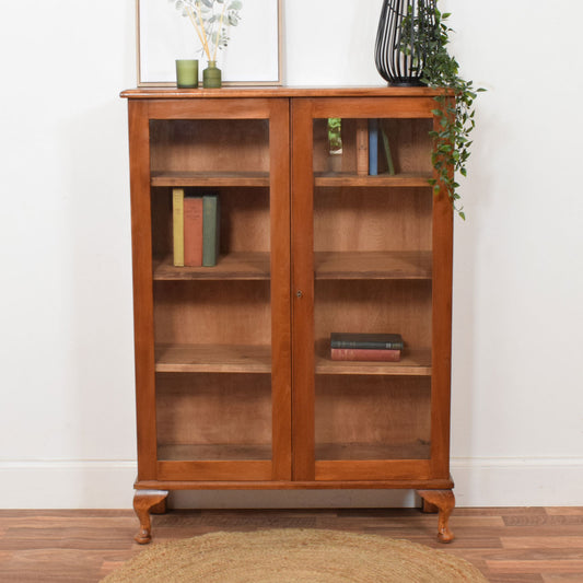 Glazed Mahogany Bookcase
