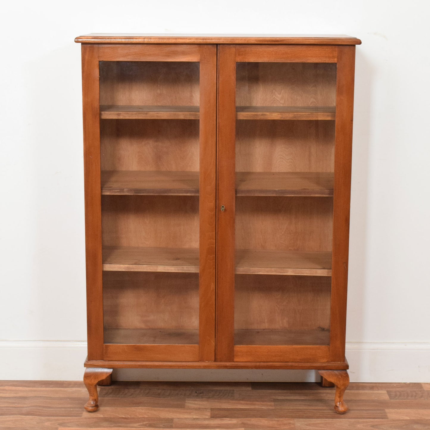 Glazed Mahogany Bookcase