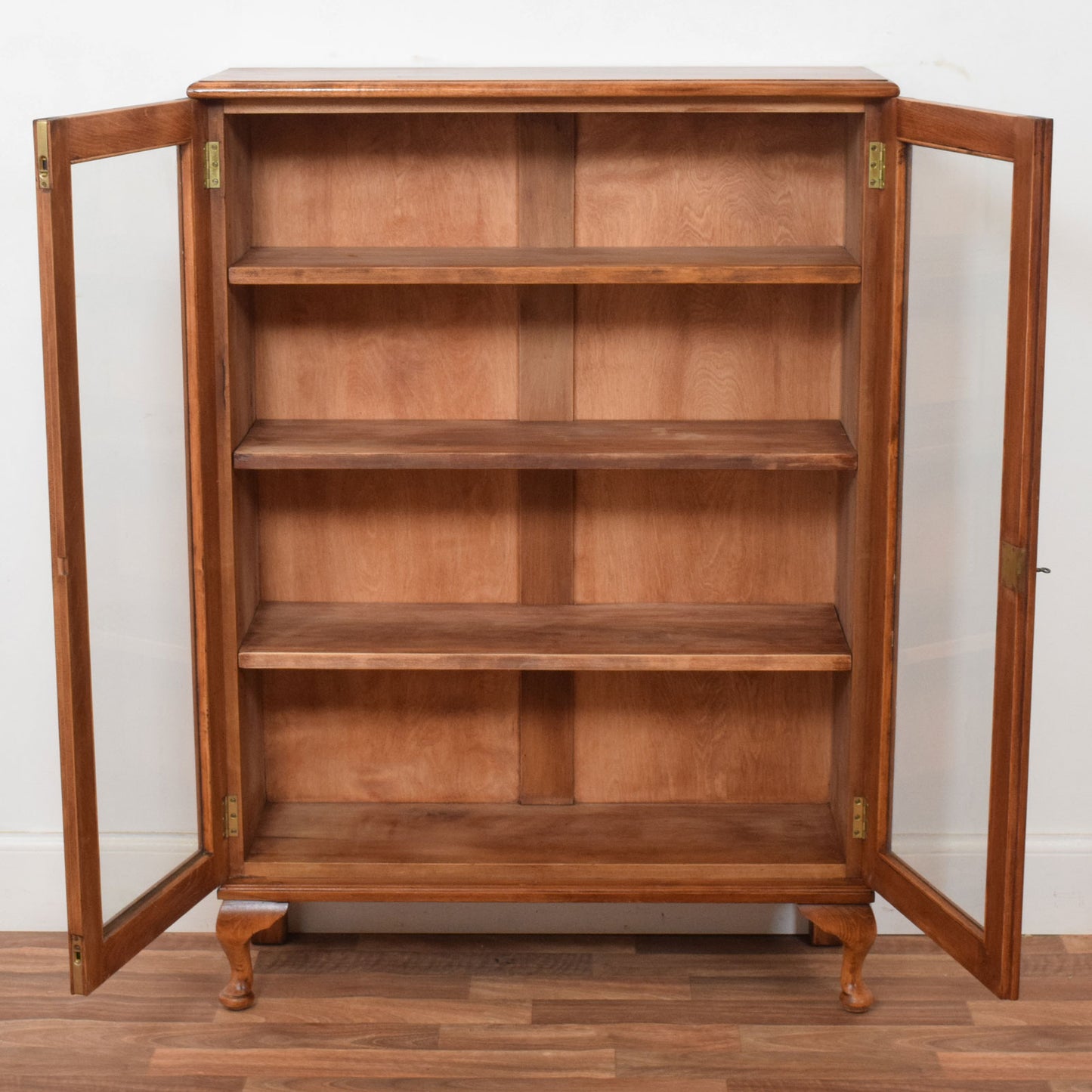 Glazed Mahogany Bookcase