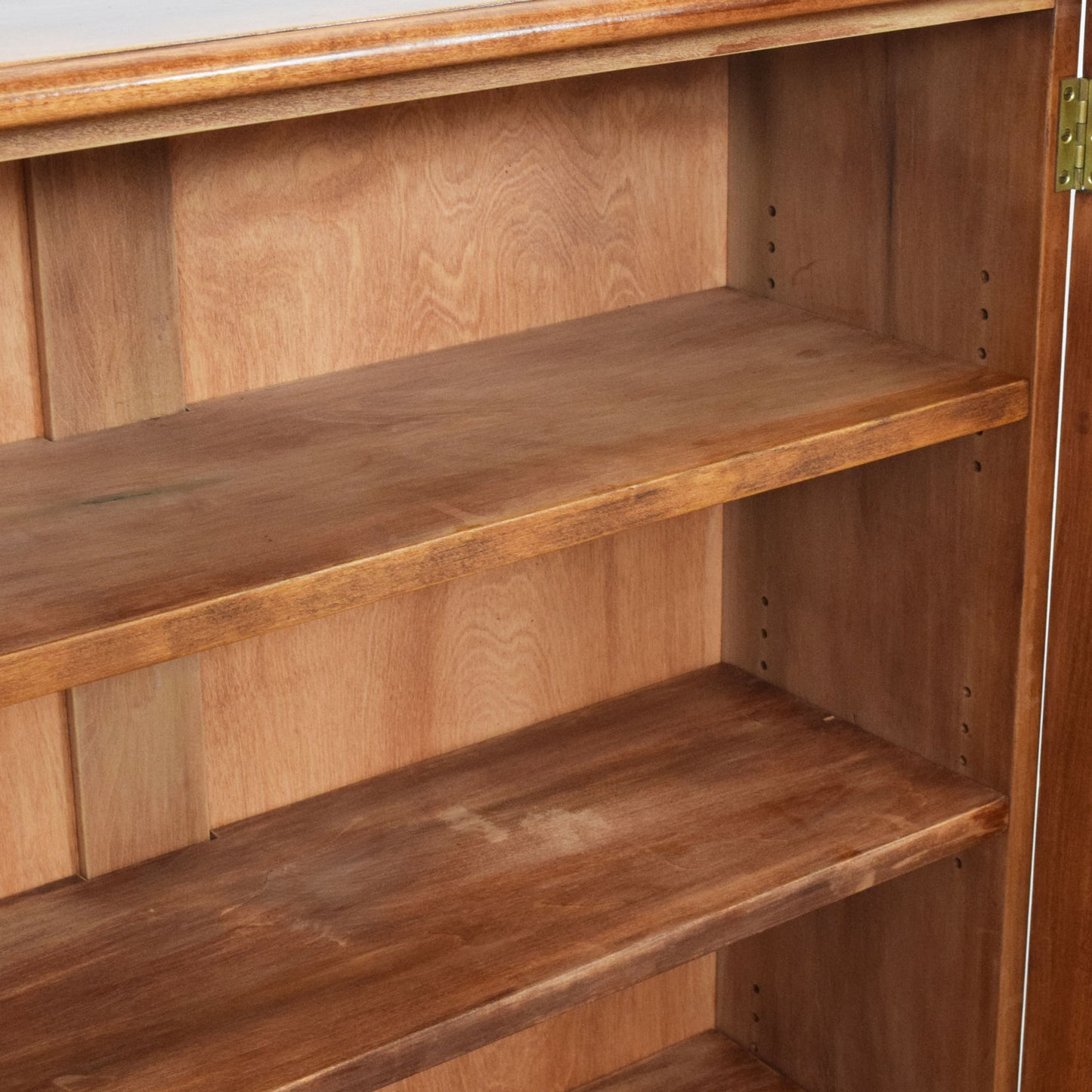 Glazed Mahogany Bookcase