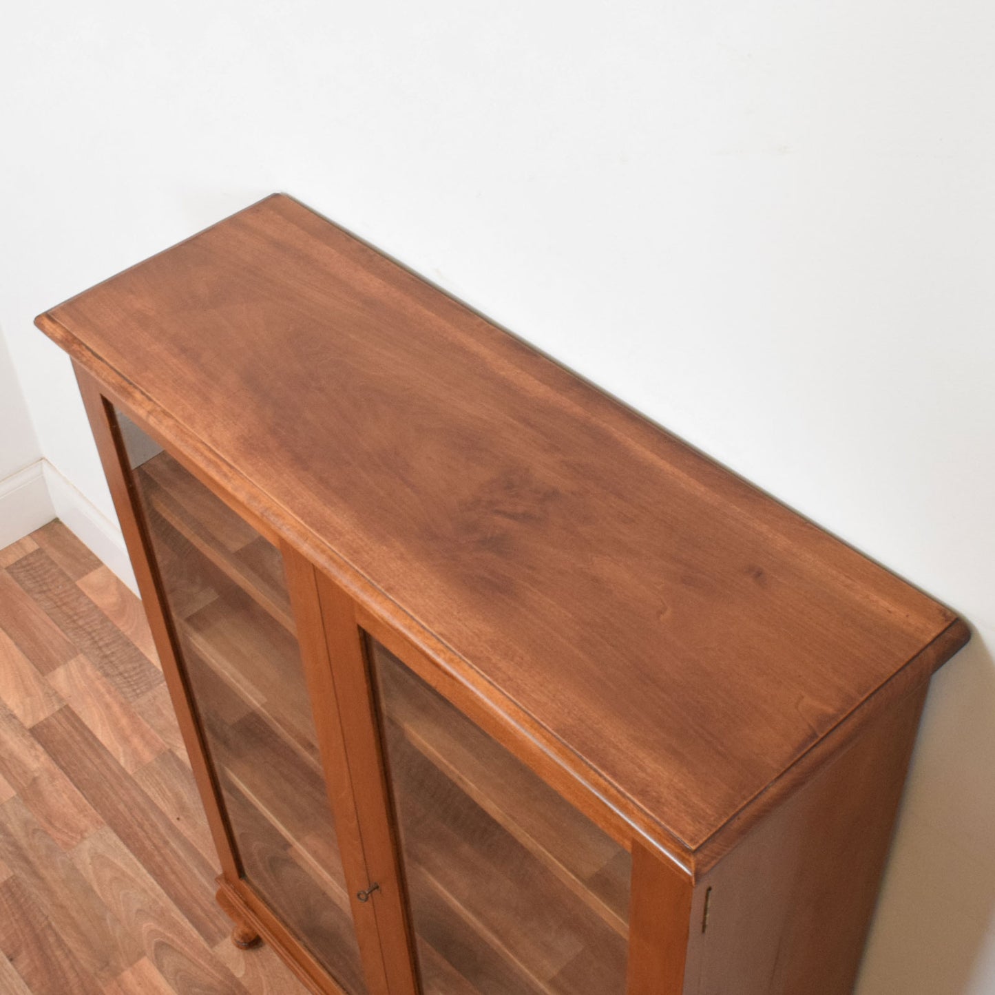 Glazed Mahogany Bookcase