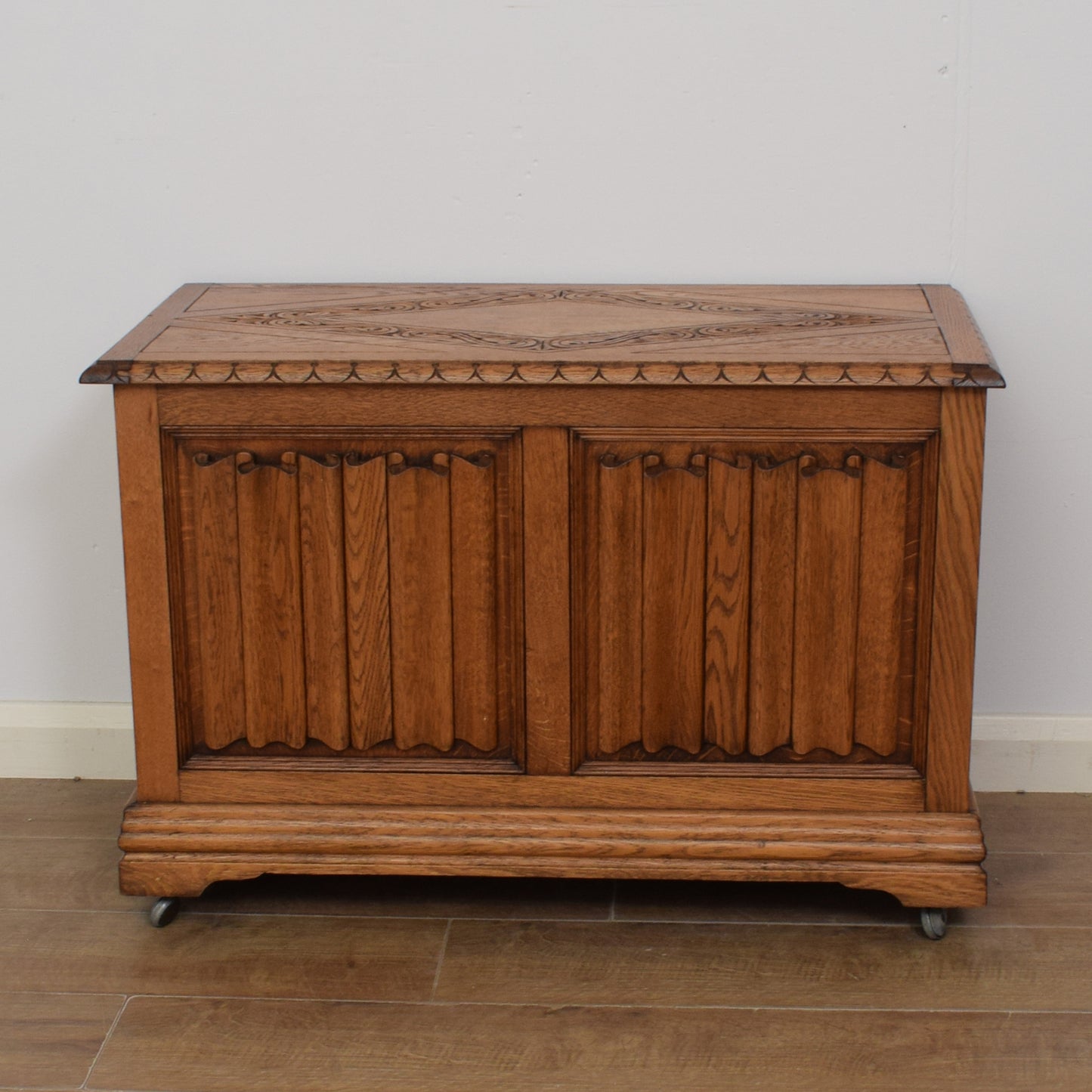 Restored Oak Blanket Box