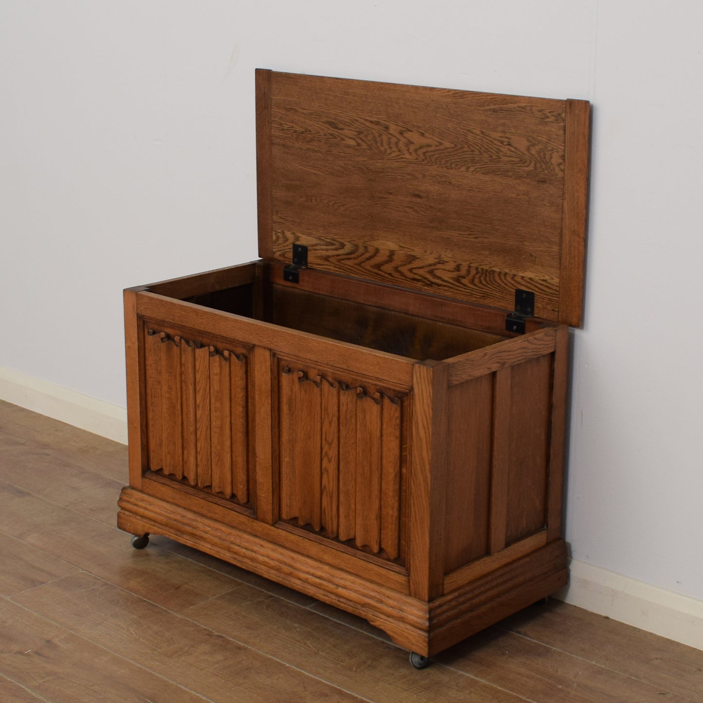 Restored Oak Blanket Box