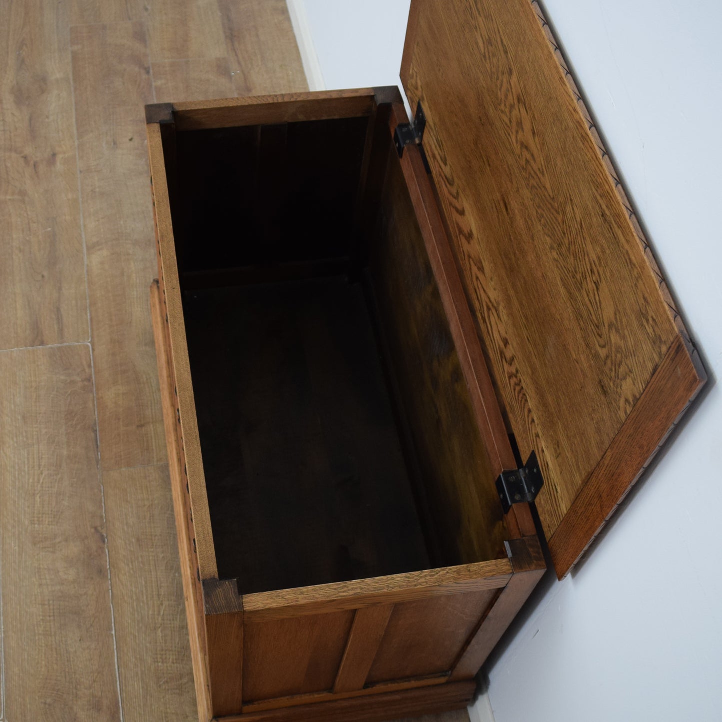 Restored Oak Blanket Box