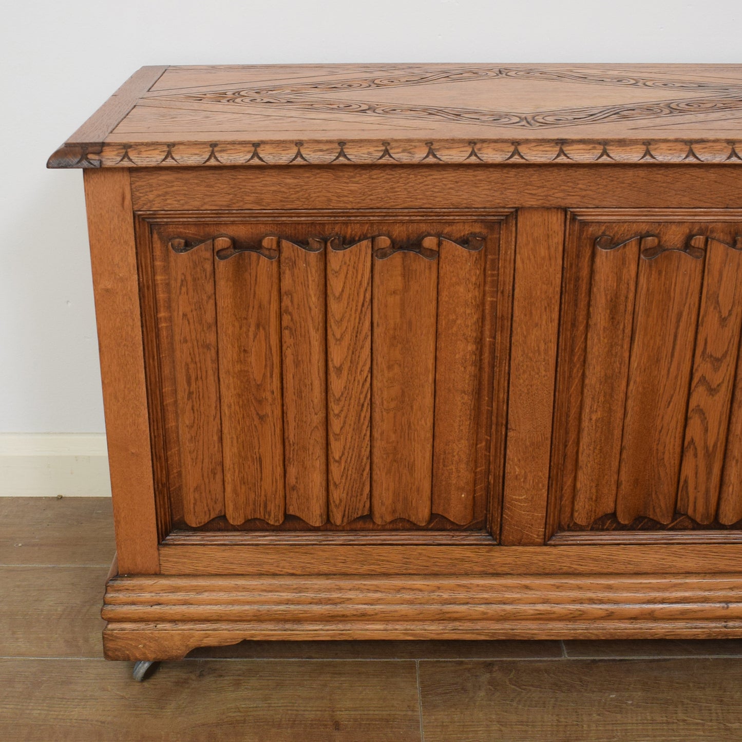 Restored Oak Blanket Box