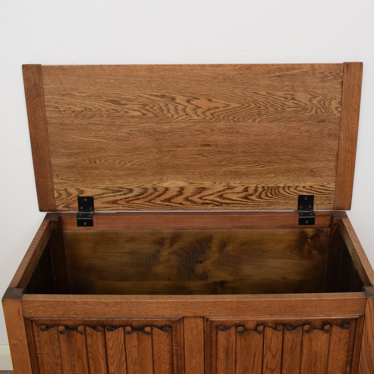 Restored Oak Blanket Box