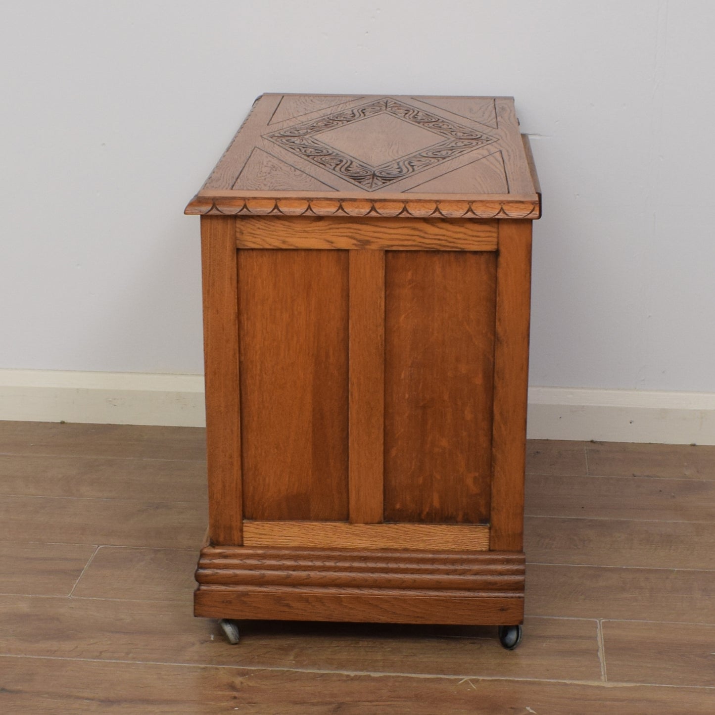 Restored Oak Blanket Box