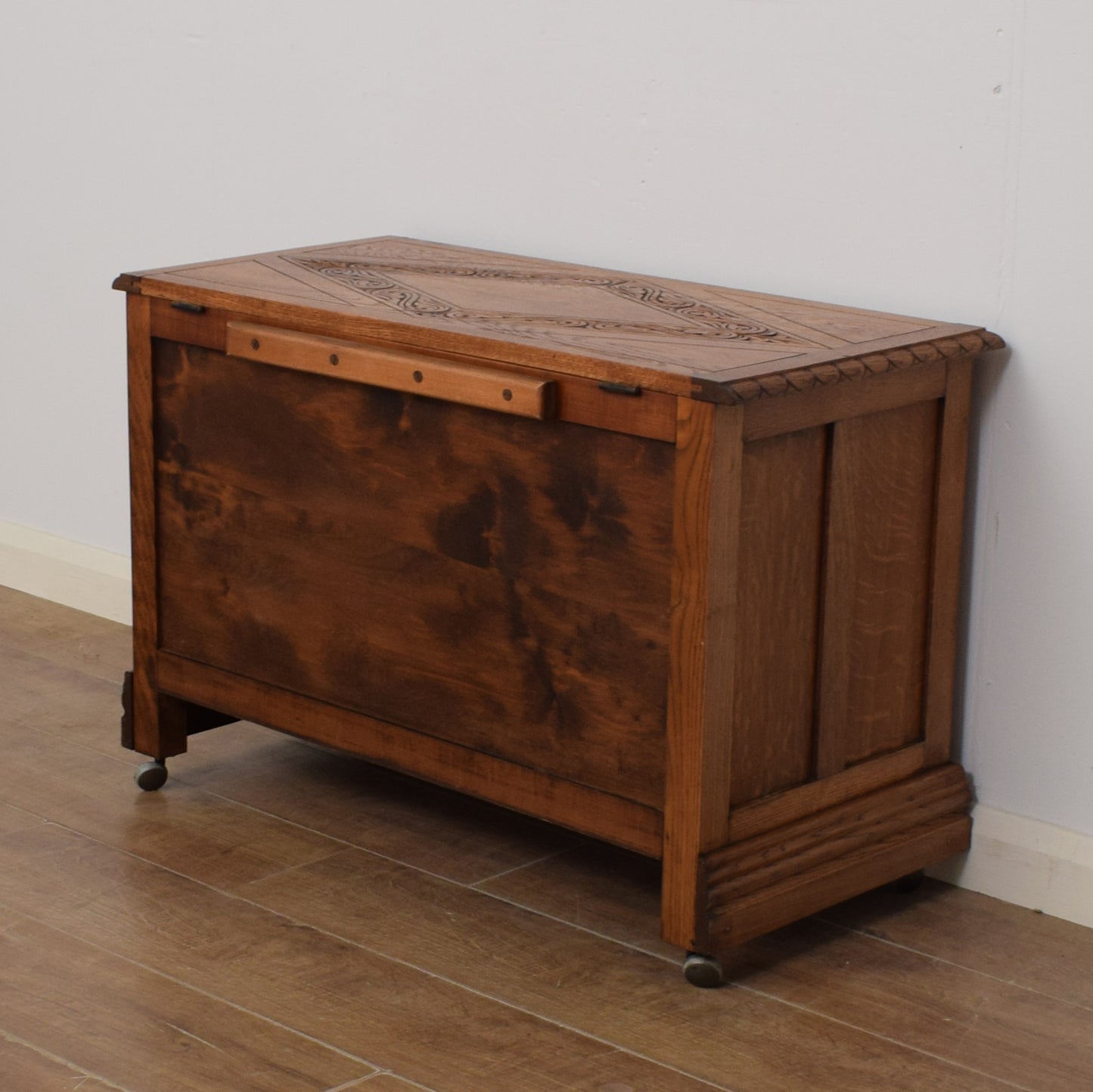 Restored Oak Blanket Box
