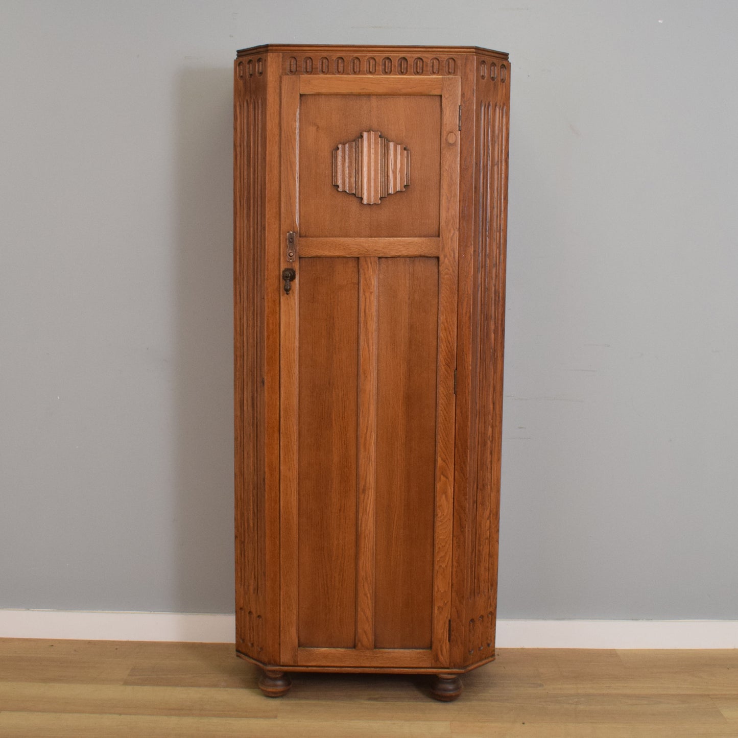 Oak Single Wardrobe