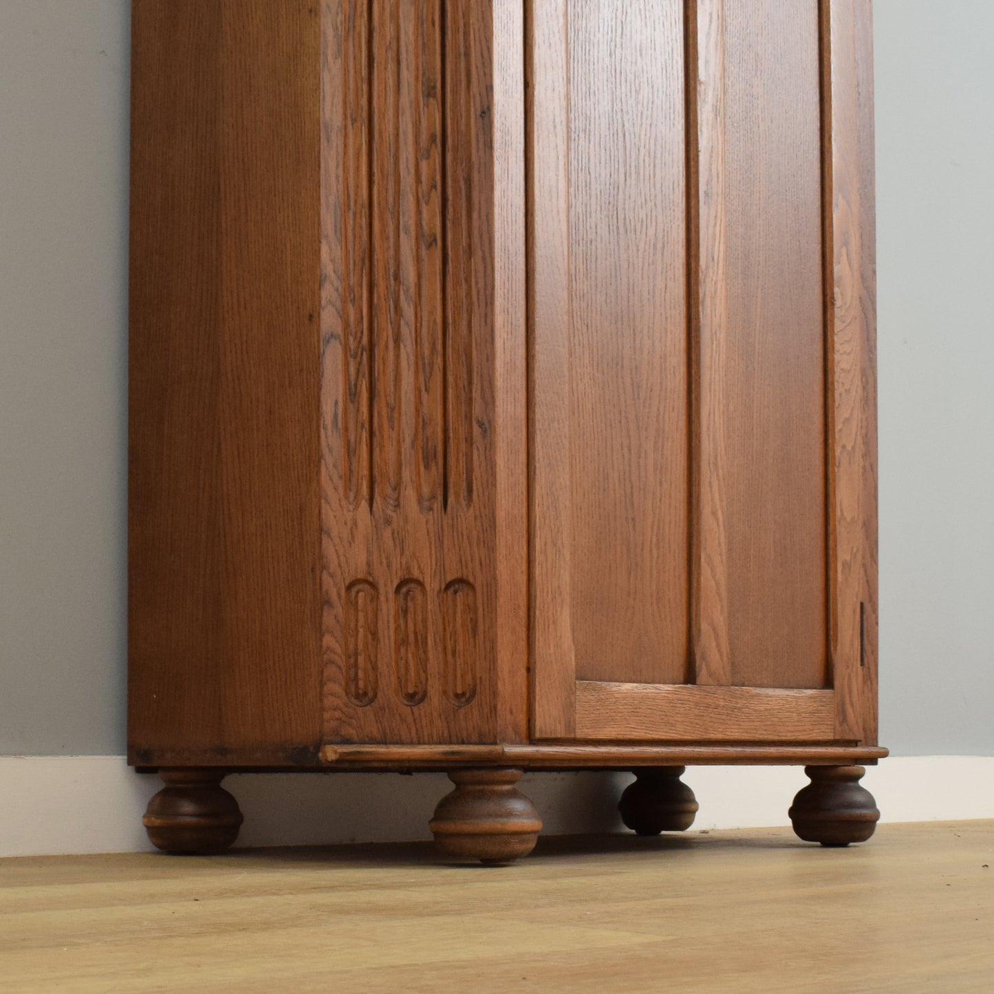 Oak Single Wardrobe