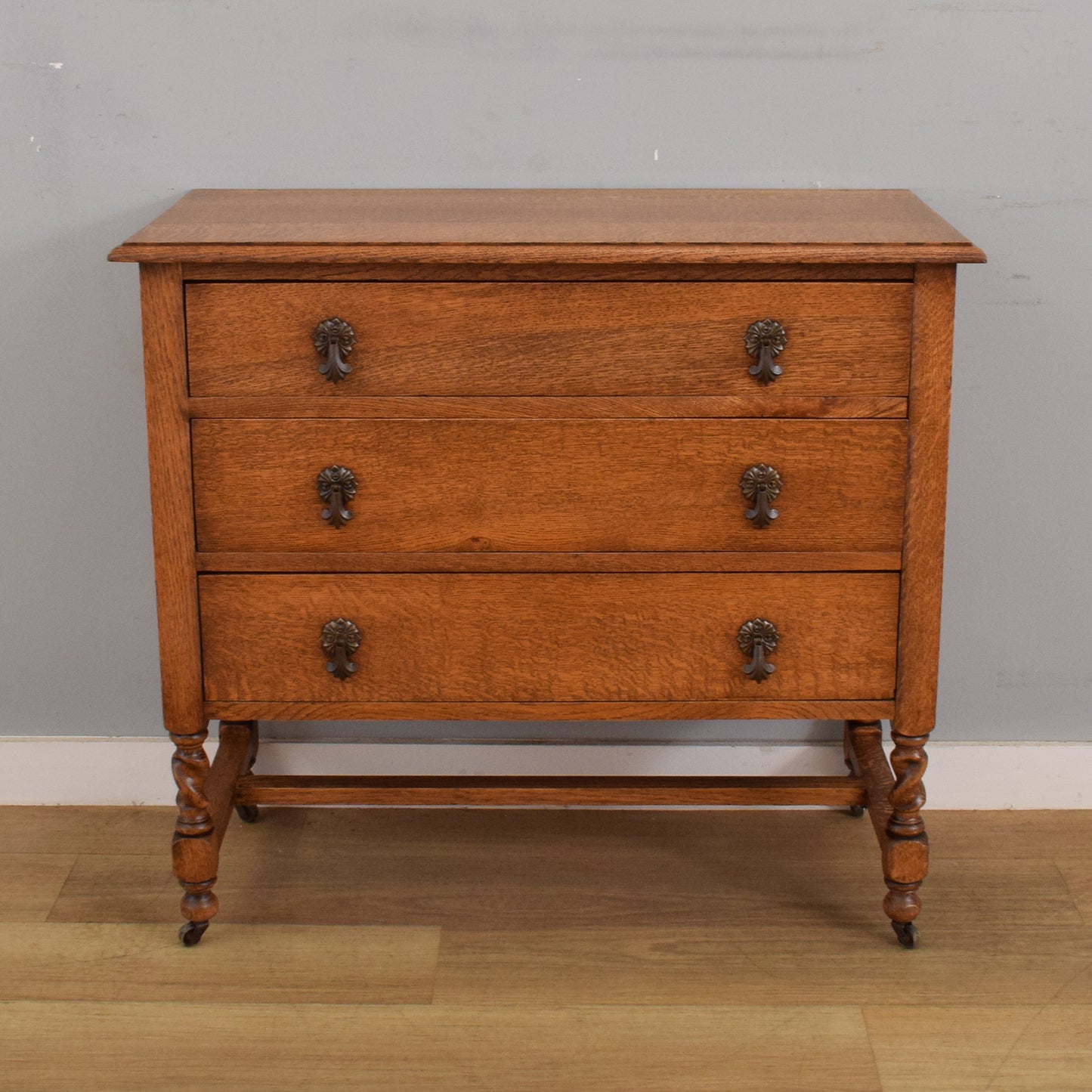 Restored Oak Chest of Drawers