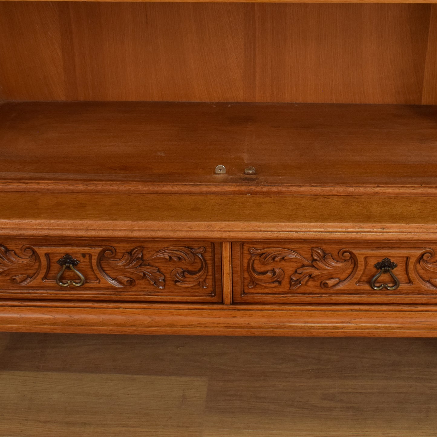 Carved Oak Cabinet