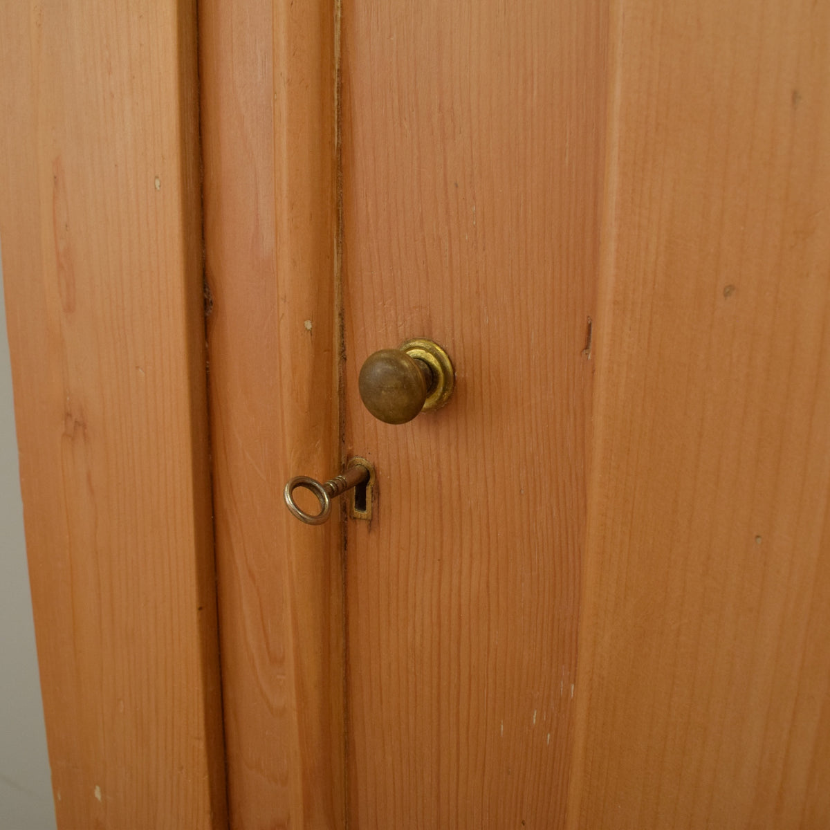 Waxed Pine Wardrobe