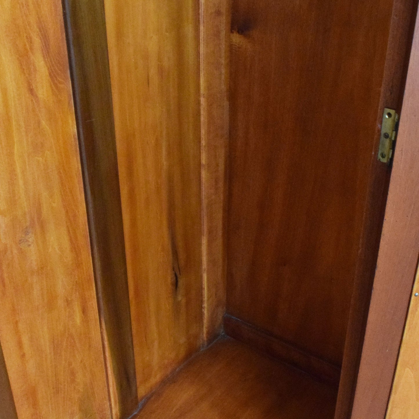 Inlaid Mahogany Hallrobe