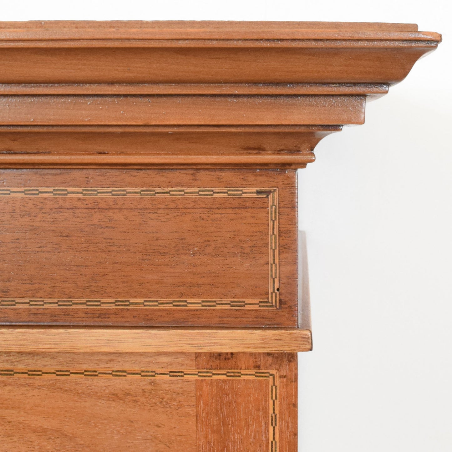 Inlaid Mahogany Hallrobe