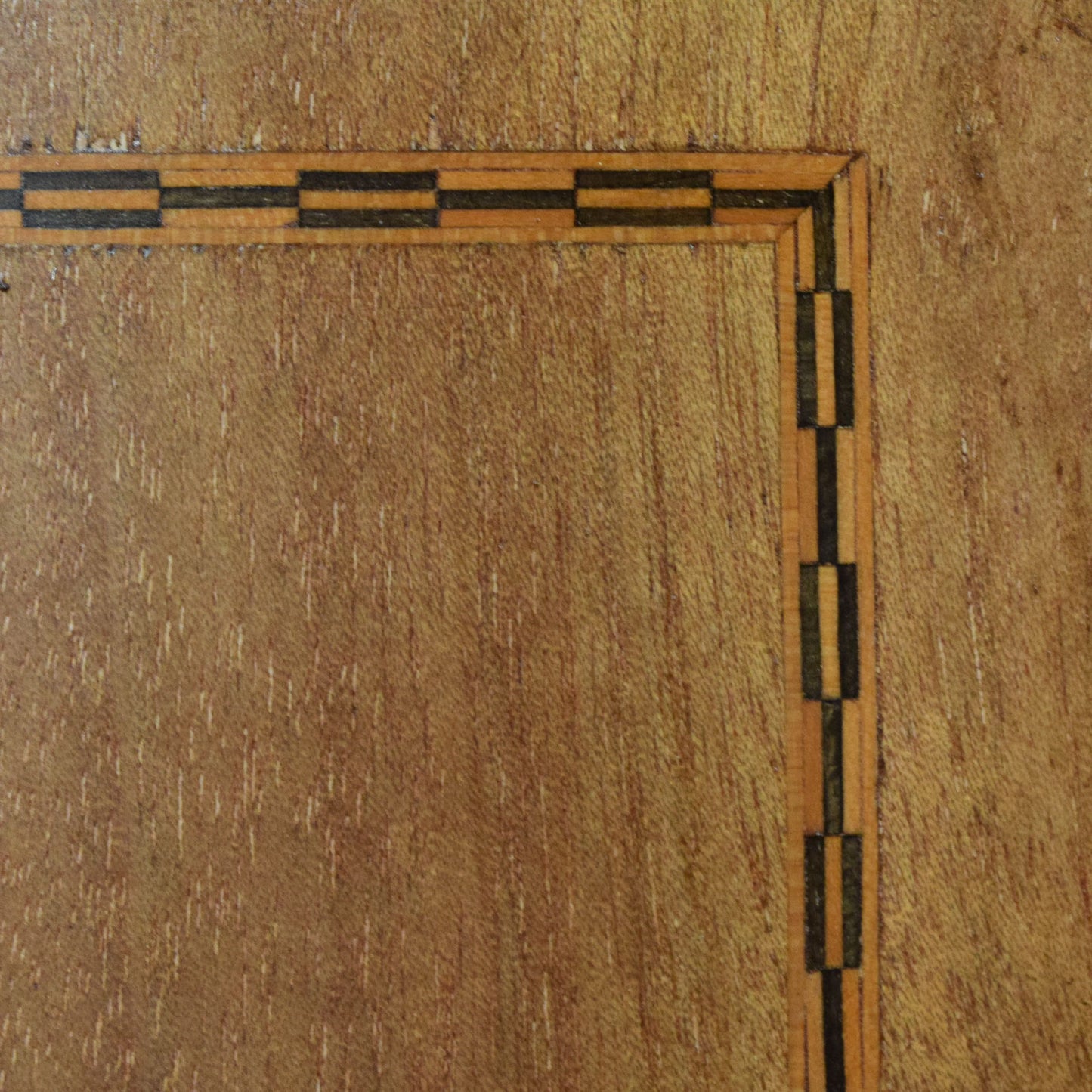 Inlaid Mahogany Hallrobe