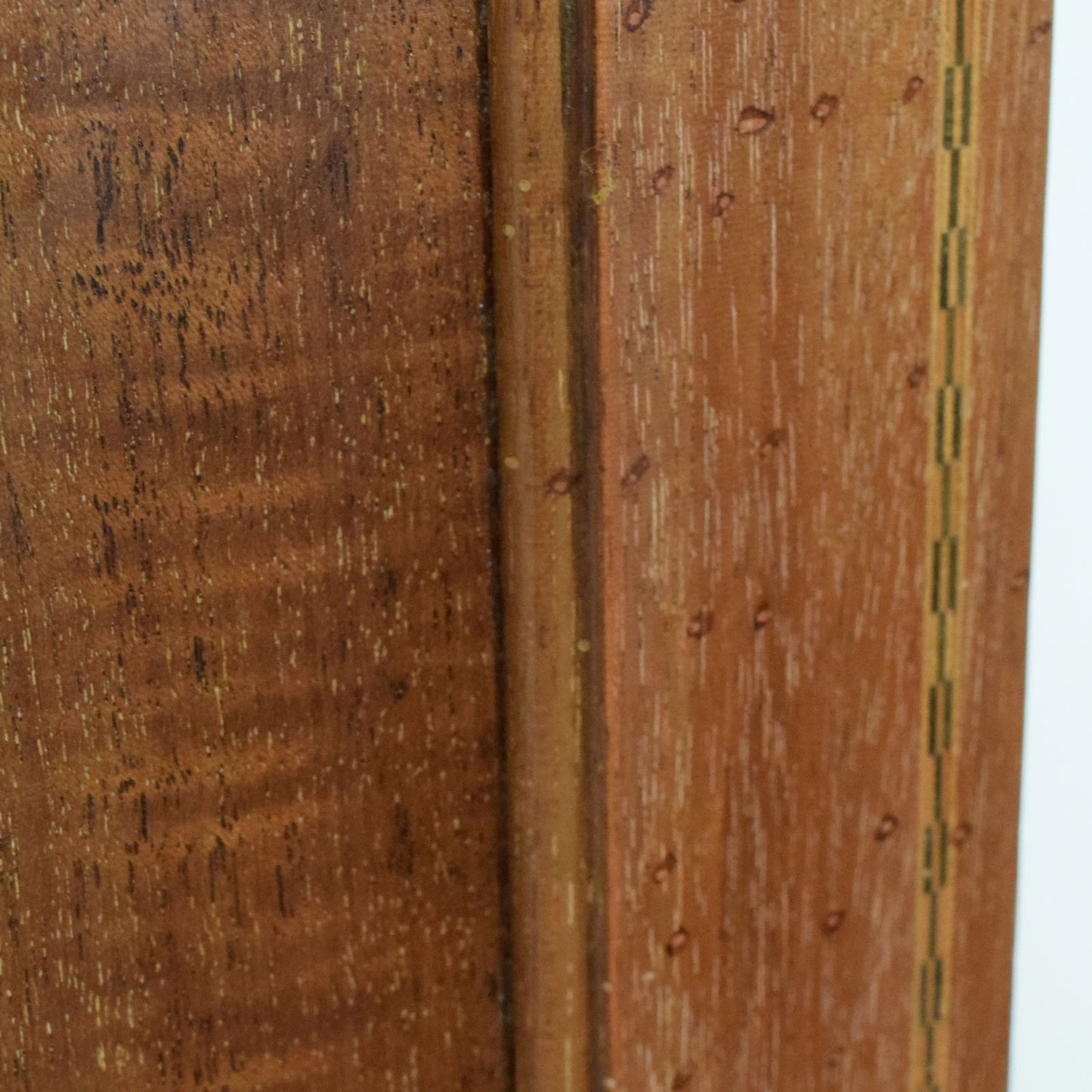 Inlaid Mahogany Hallrobe
