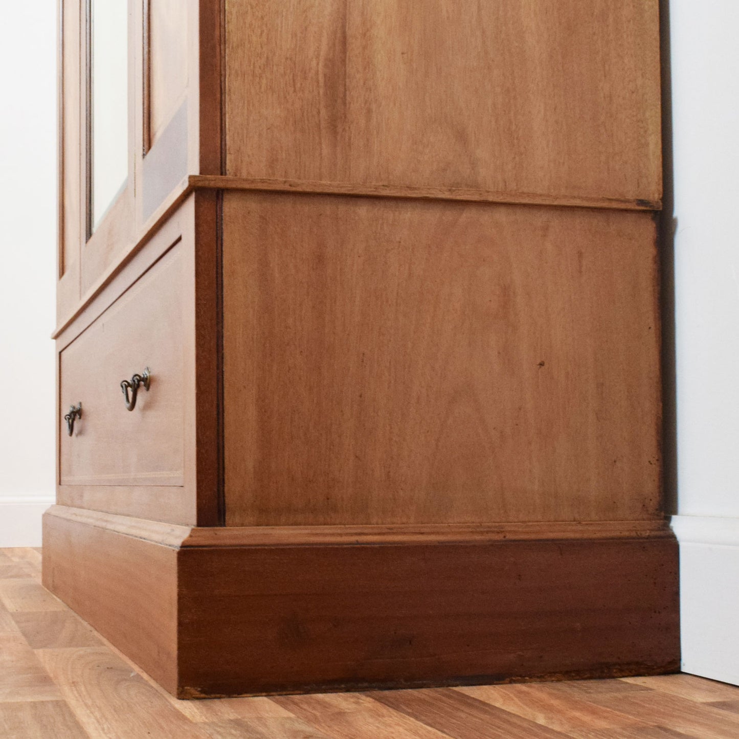 Inlaid Mahogany Hallrobe