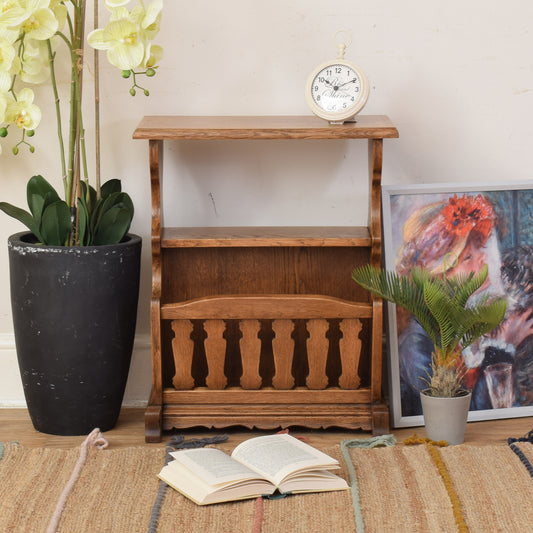 Oak Magazine Rack