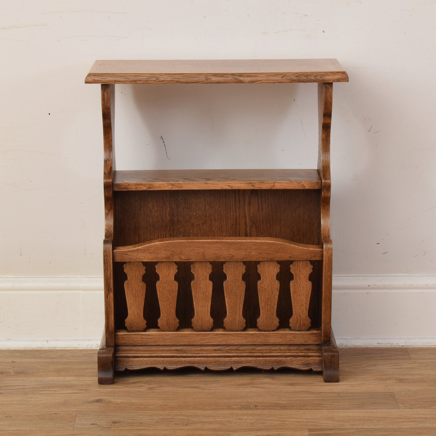 Oak Magazine Rack