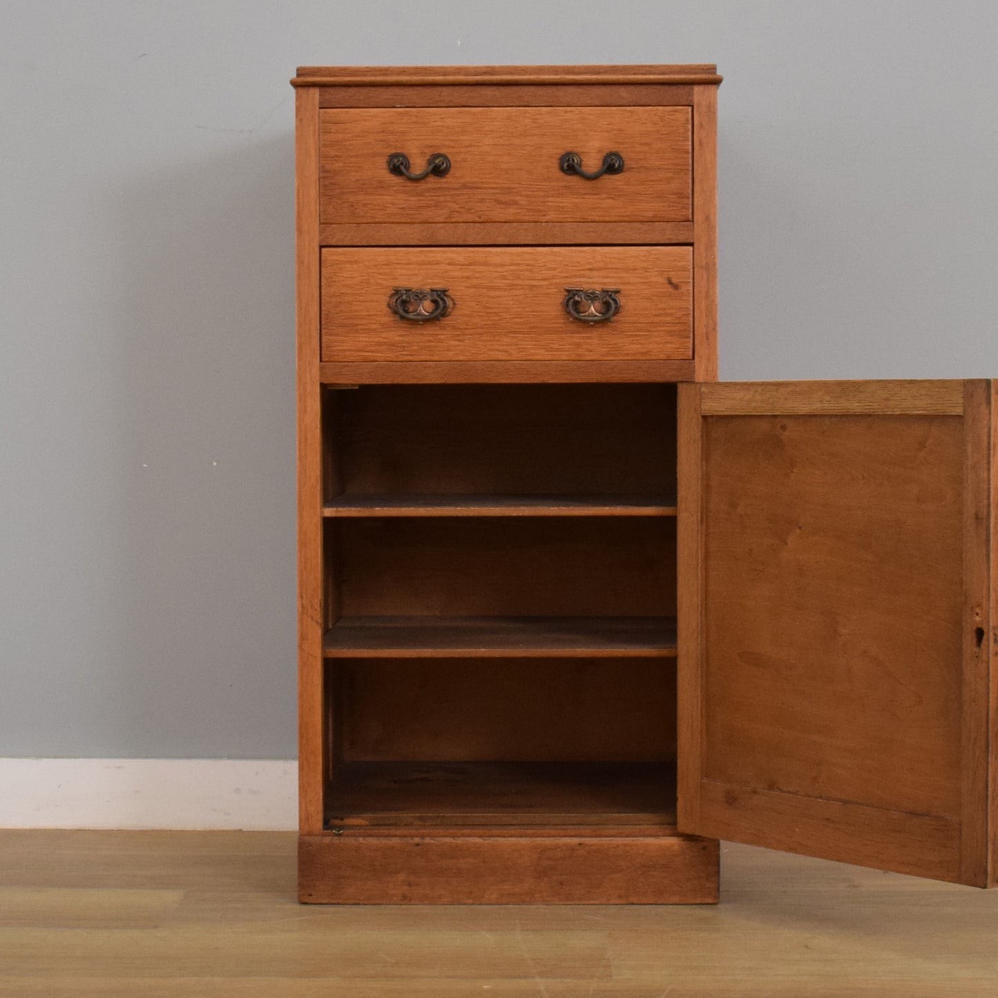 Small Oak Tallboy