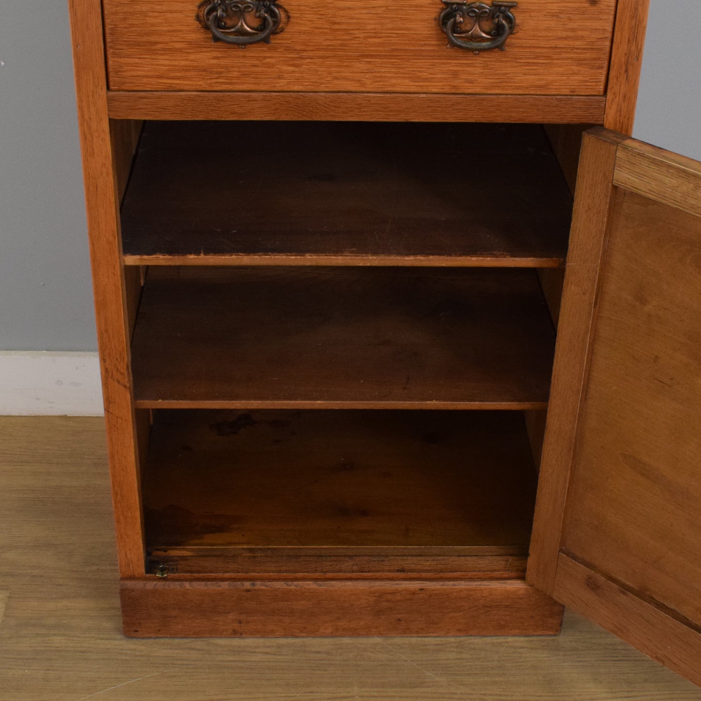 Small Oak Tallboy