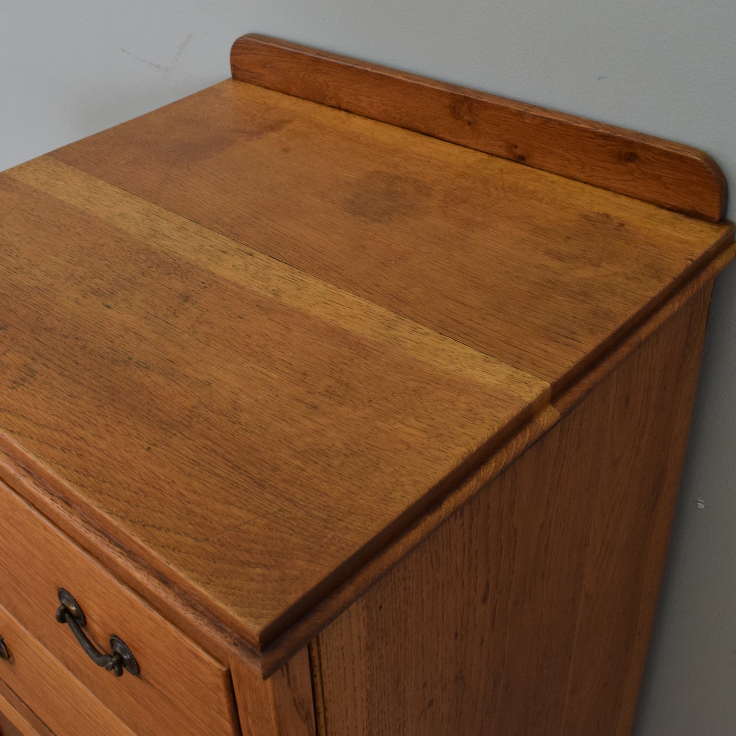 Small Oak Tallboy