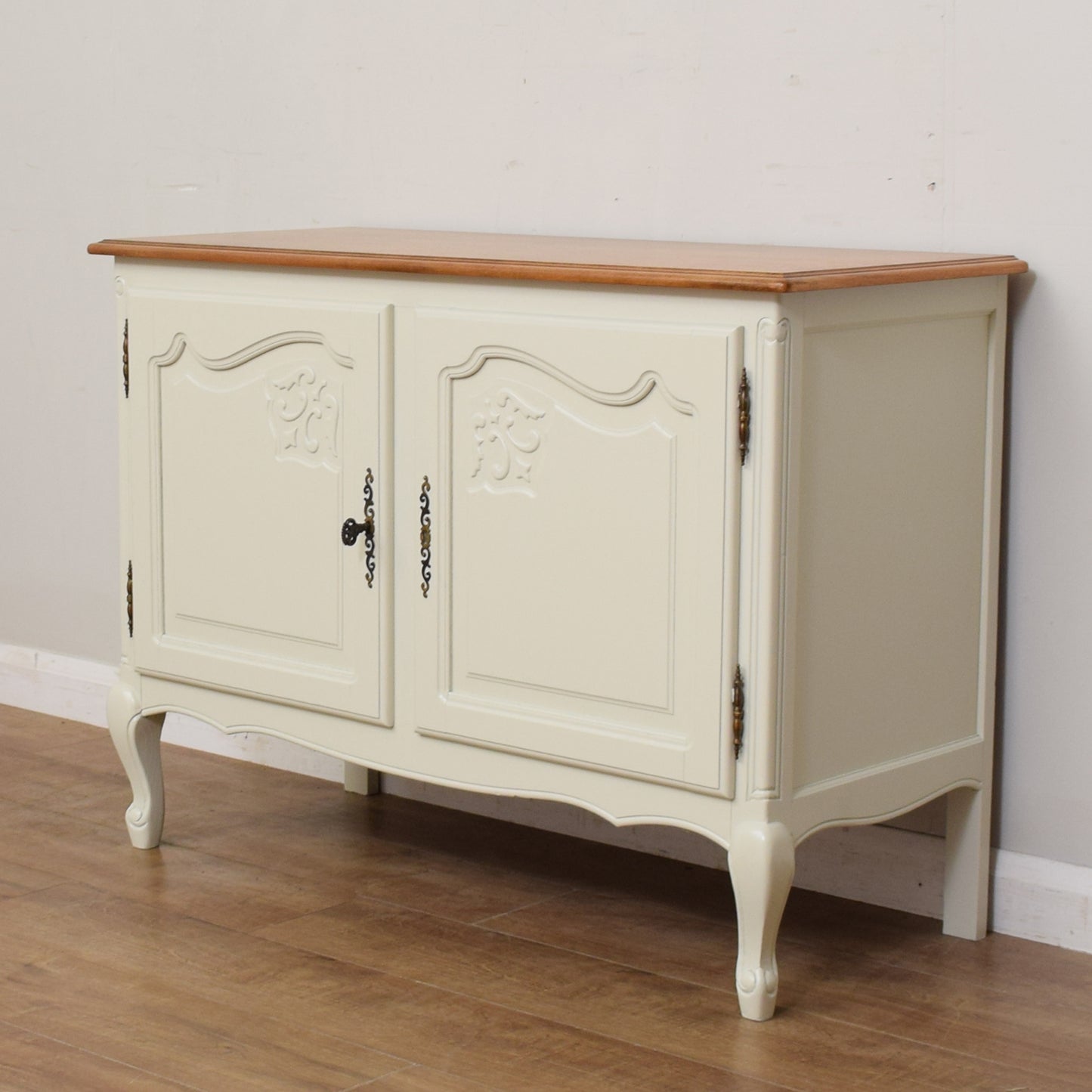 Painted French Cabinet