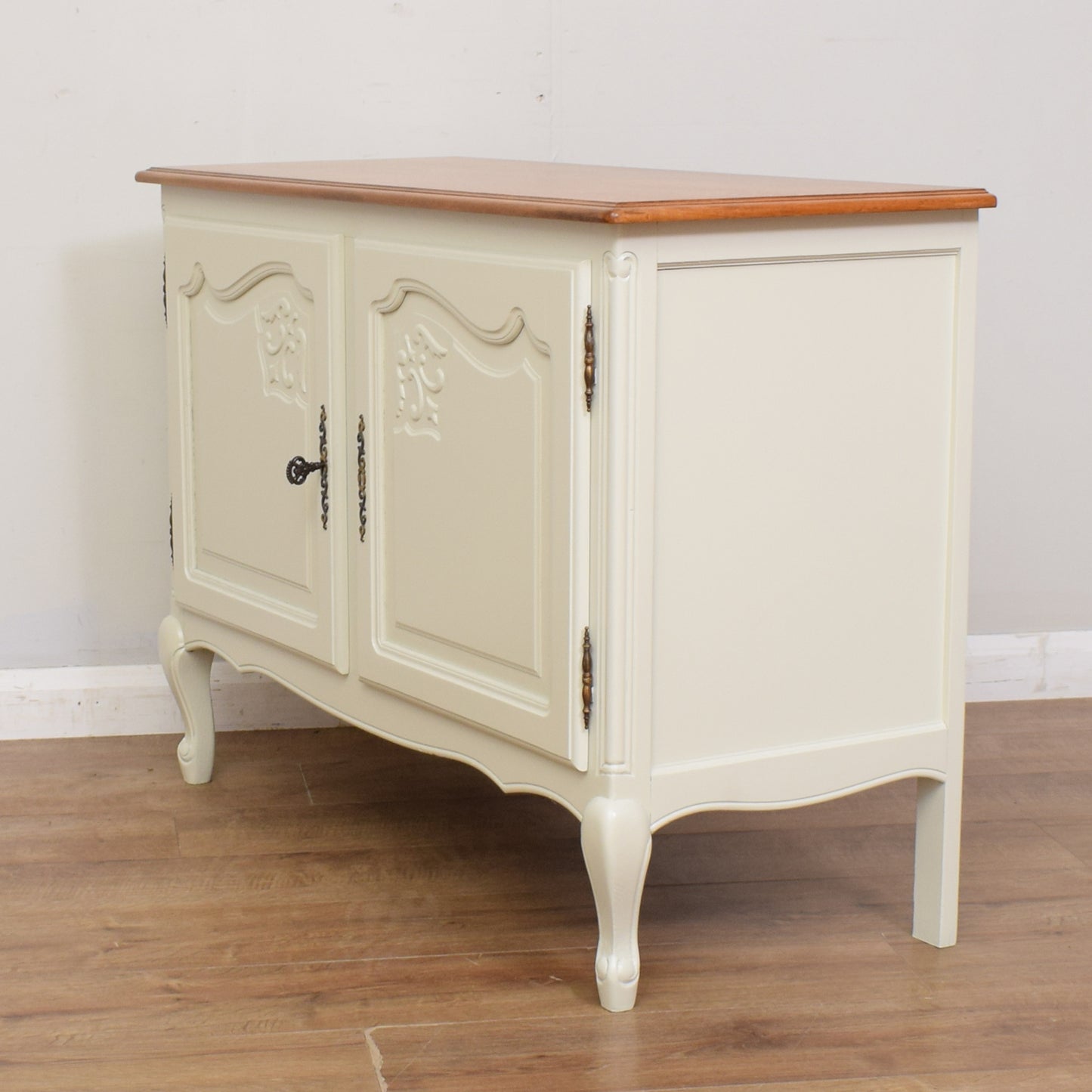 Painted French Cabinet