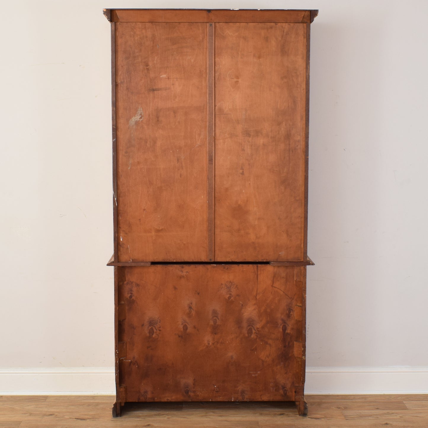 Large Robust Oak Display Cabinet