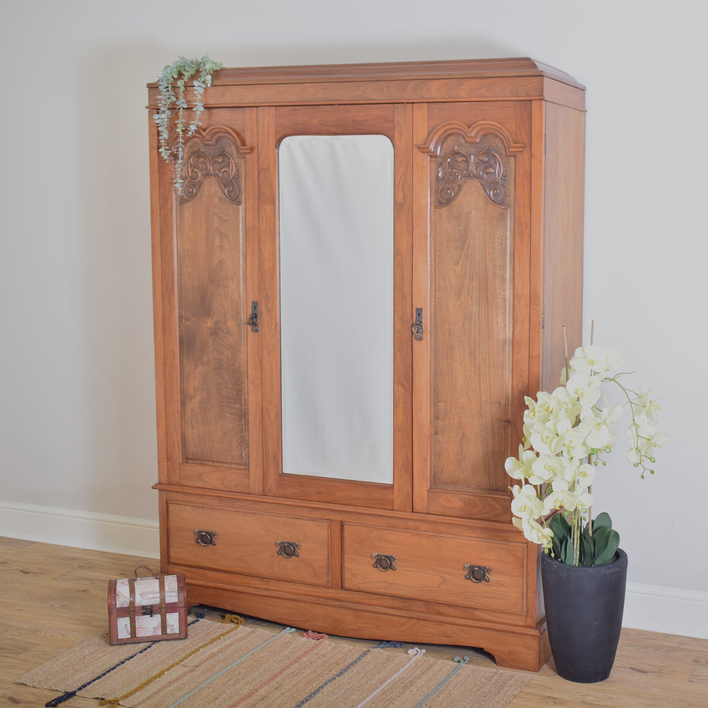 Edwardian Double Wardrobe