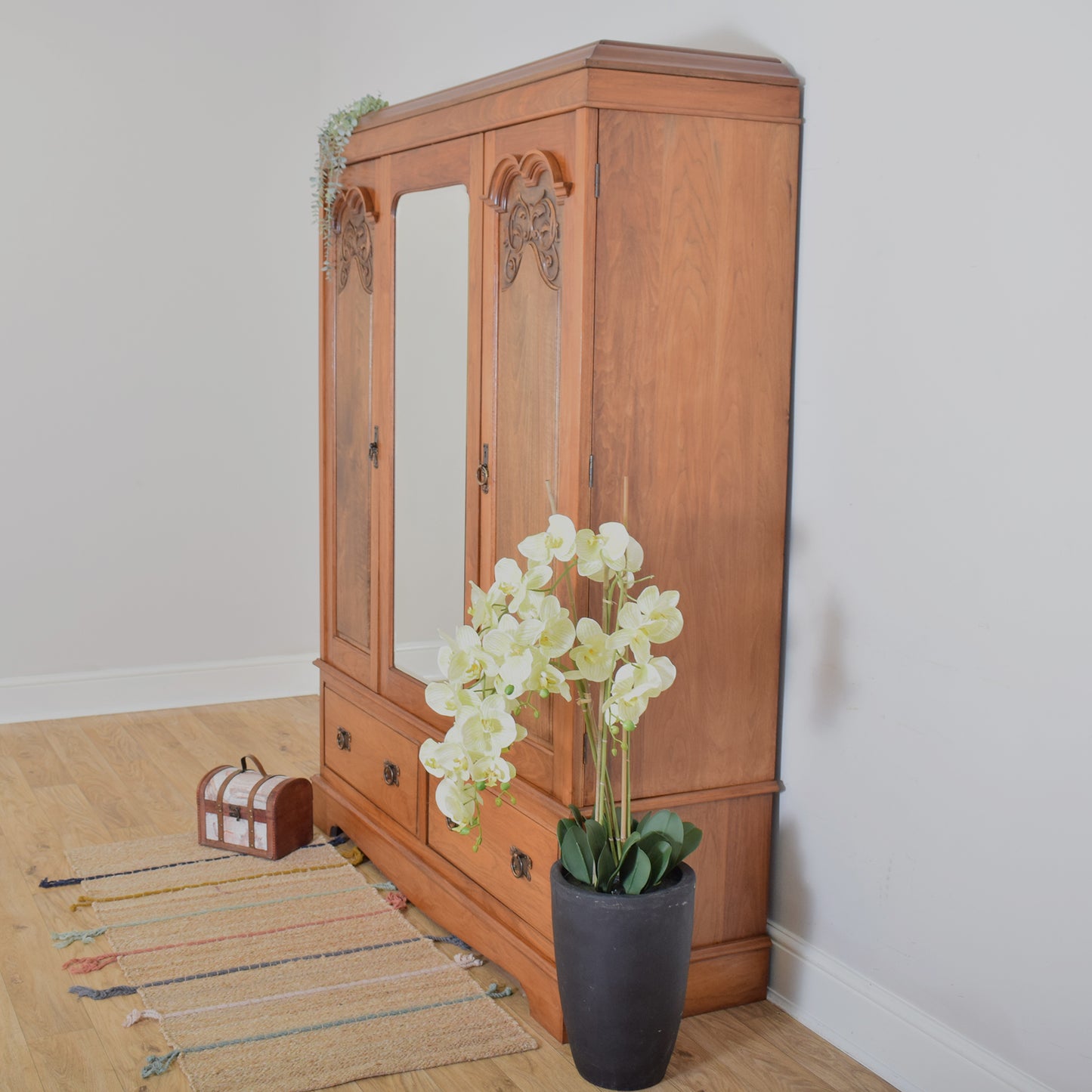 Edwardian Double Wardrobe