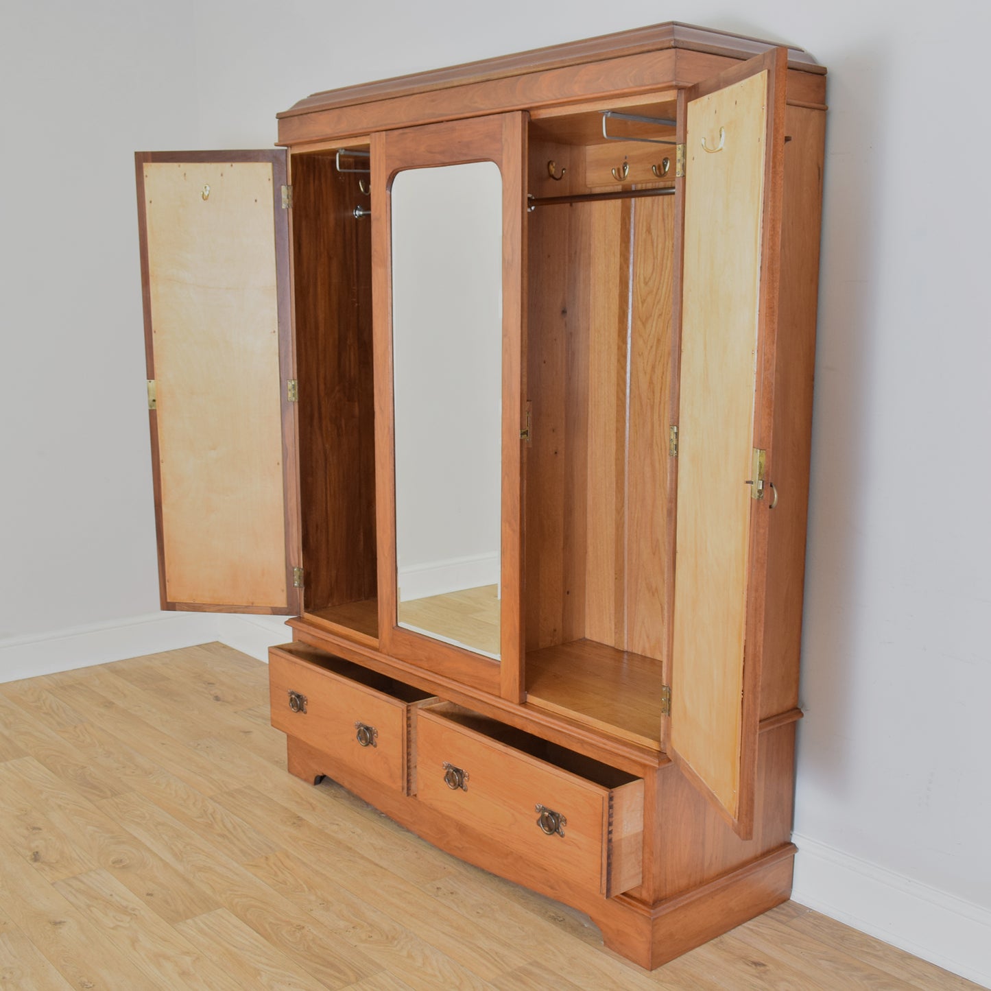 Edwardian Double Wardrobe